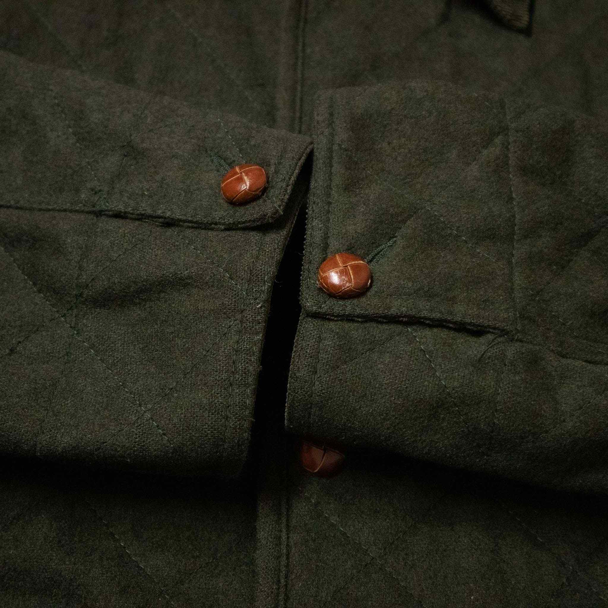 Loden Vintage coat 86% wool - Size M