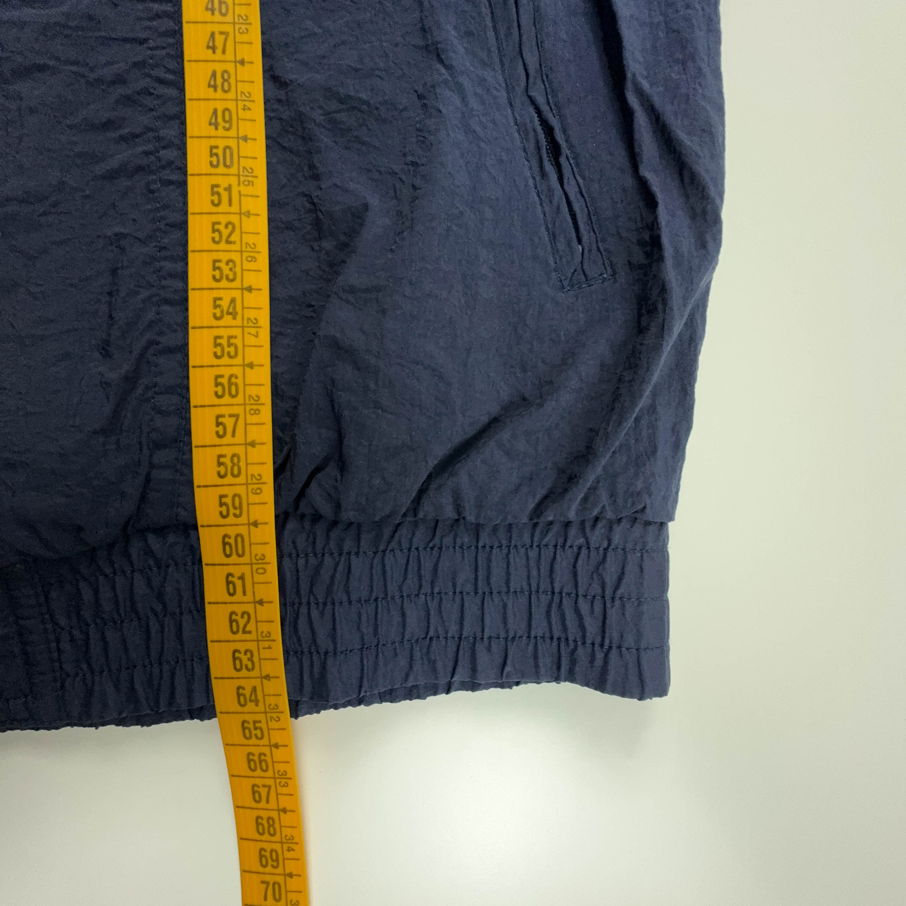 Giacca a vento Adidas Vintage blu e bianca anni 90 - Taglia D4 F168 uomo