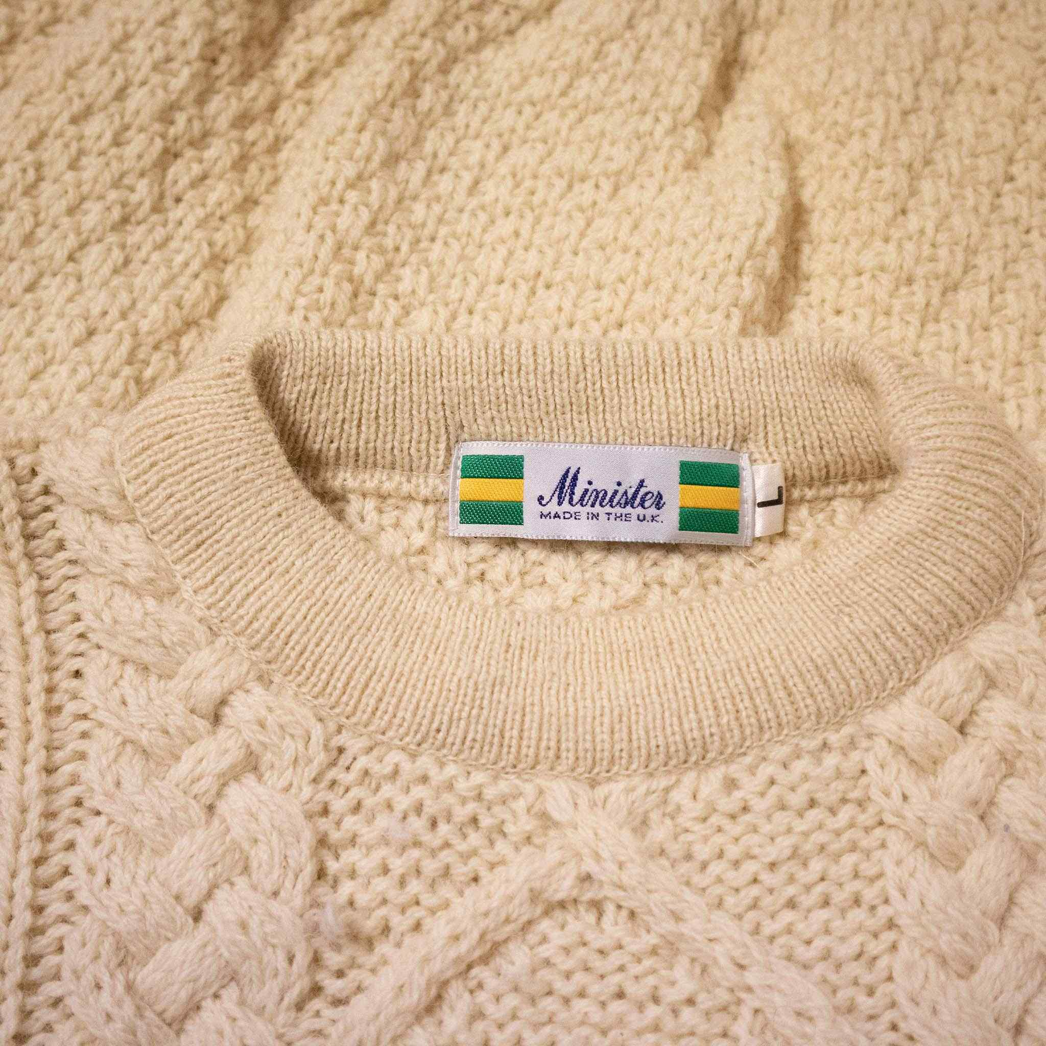 Vintage 100% wool sweater - Size L