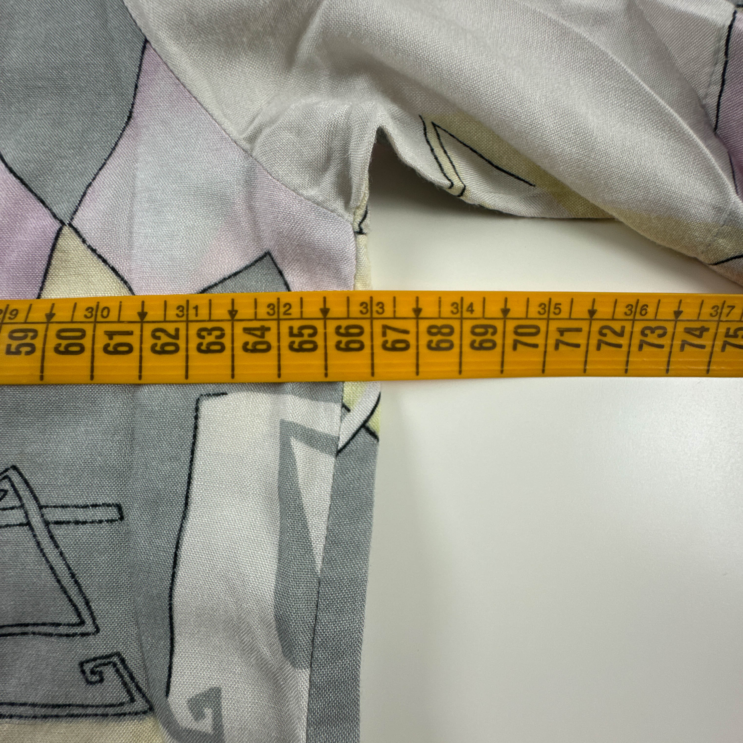 Camicia Vintage multicolore astratta geometrica anni 80 90 - Taglia L/XL uomo
