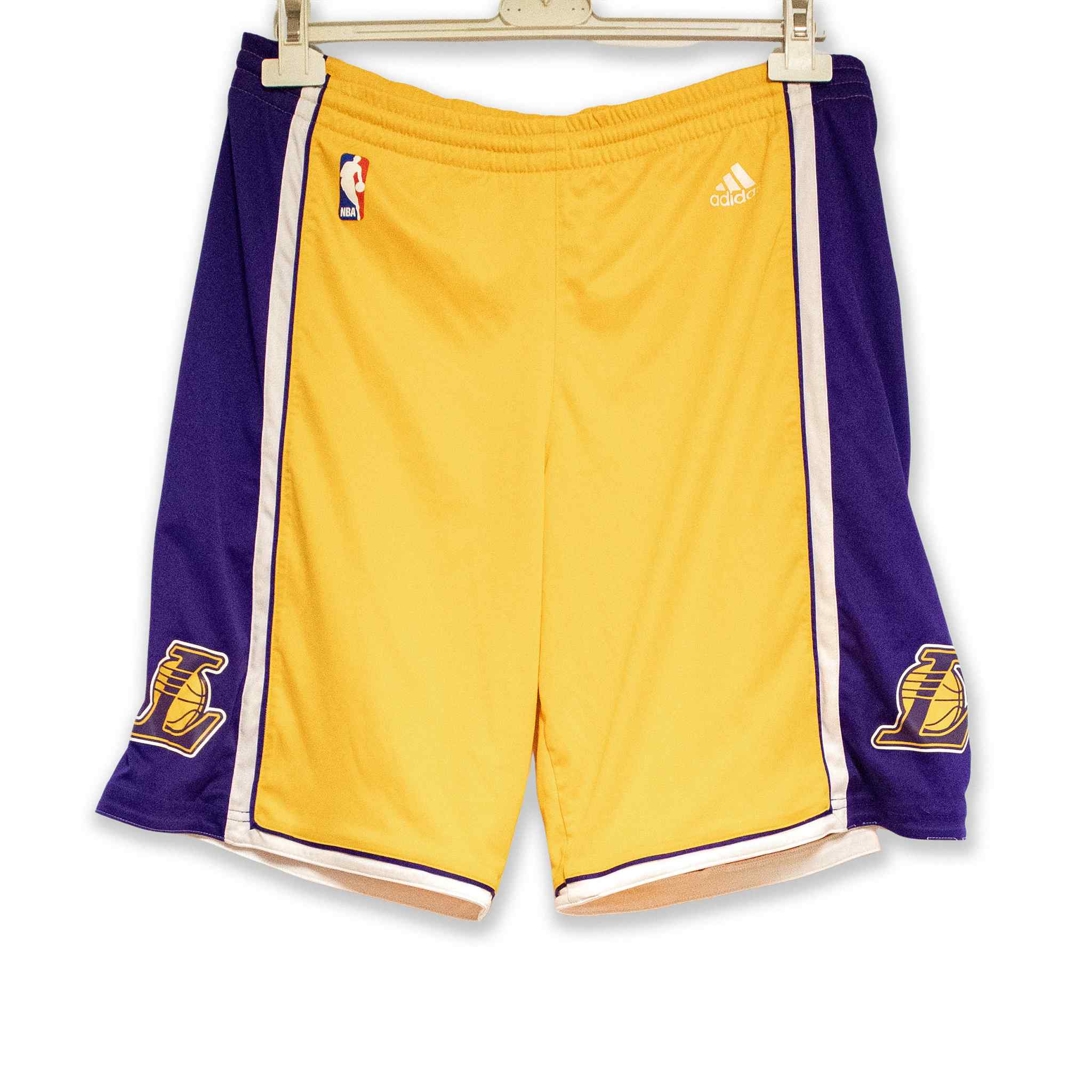 Pantaloni Adidas NBA Lakers corti - Taglia XL