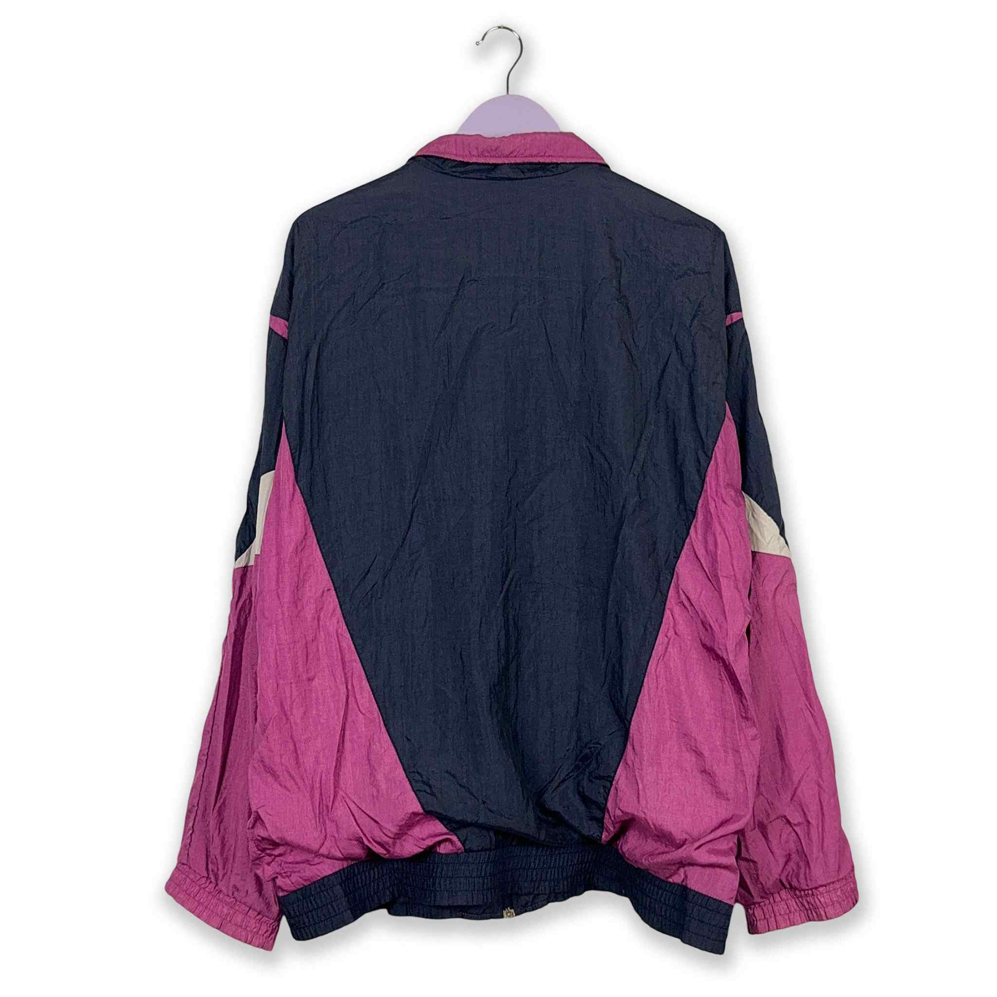 Adidas Vintage 90's Windbreaker Jacket Purple & Pink - Men's Size XL