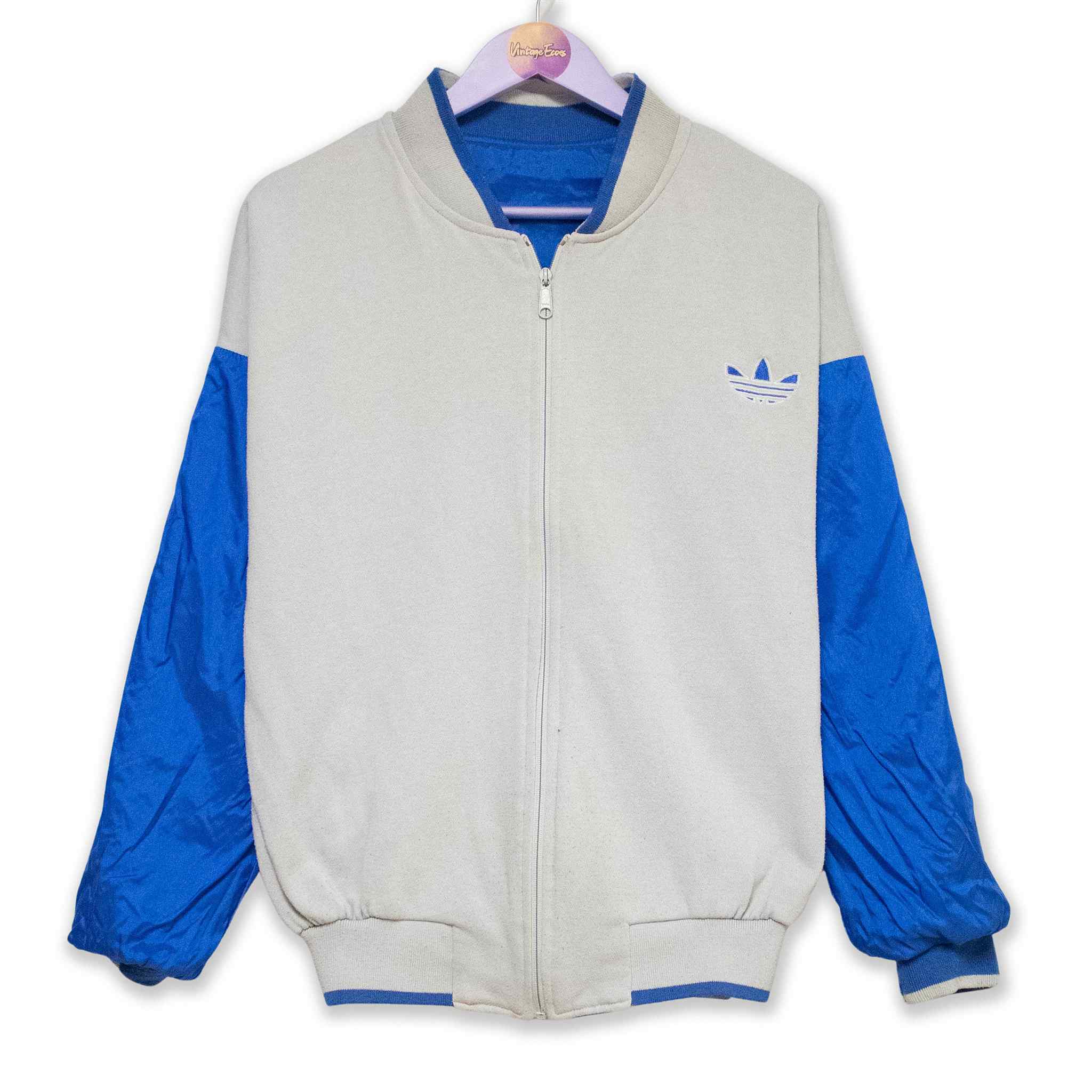 Giacca a vento Adidas Vintage Double Face - Taglia M/L