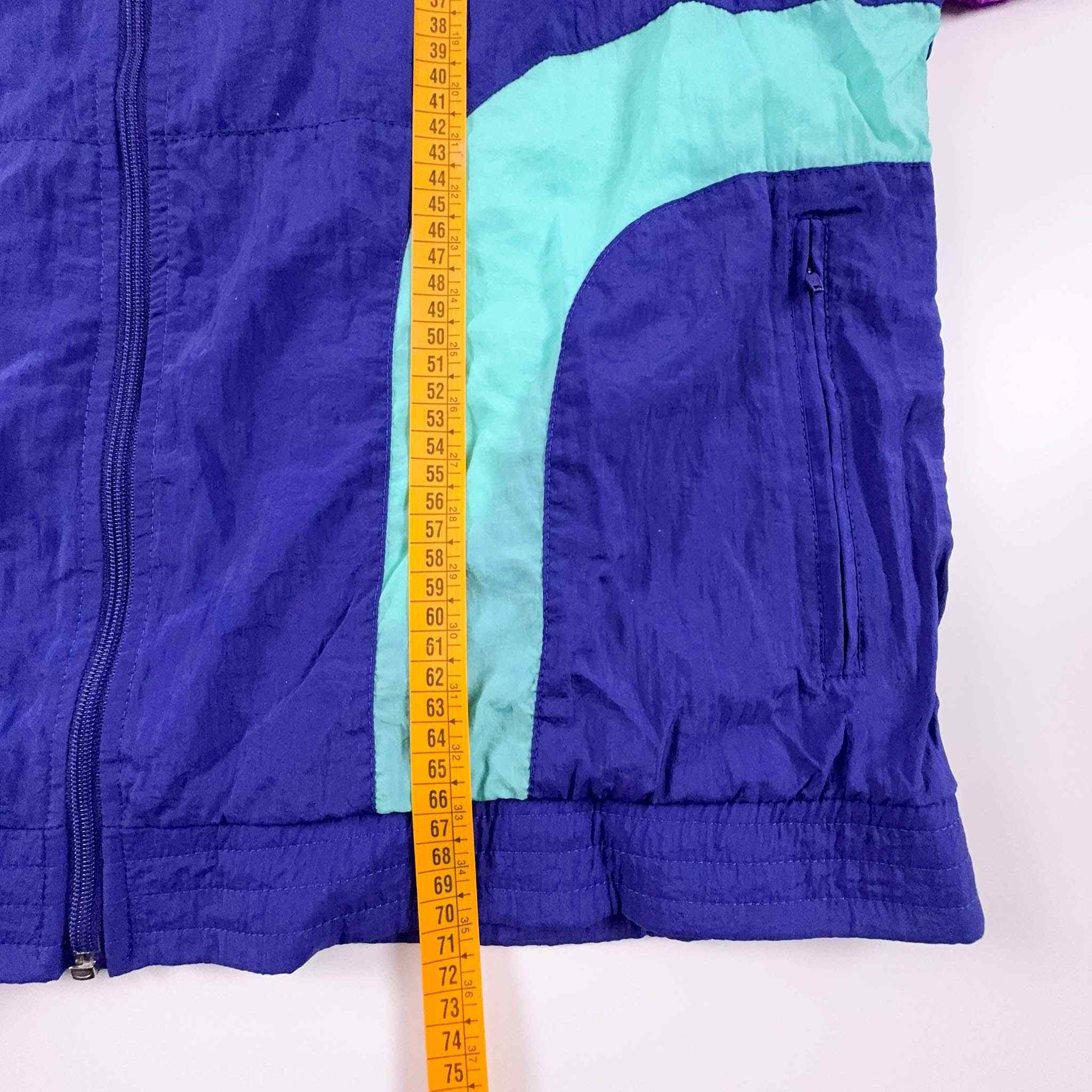 Giacca a vento Vintage blu Valsport - Taglia L/XL uomo