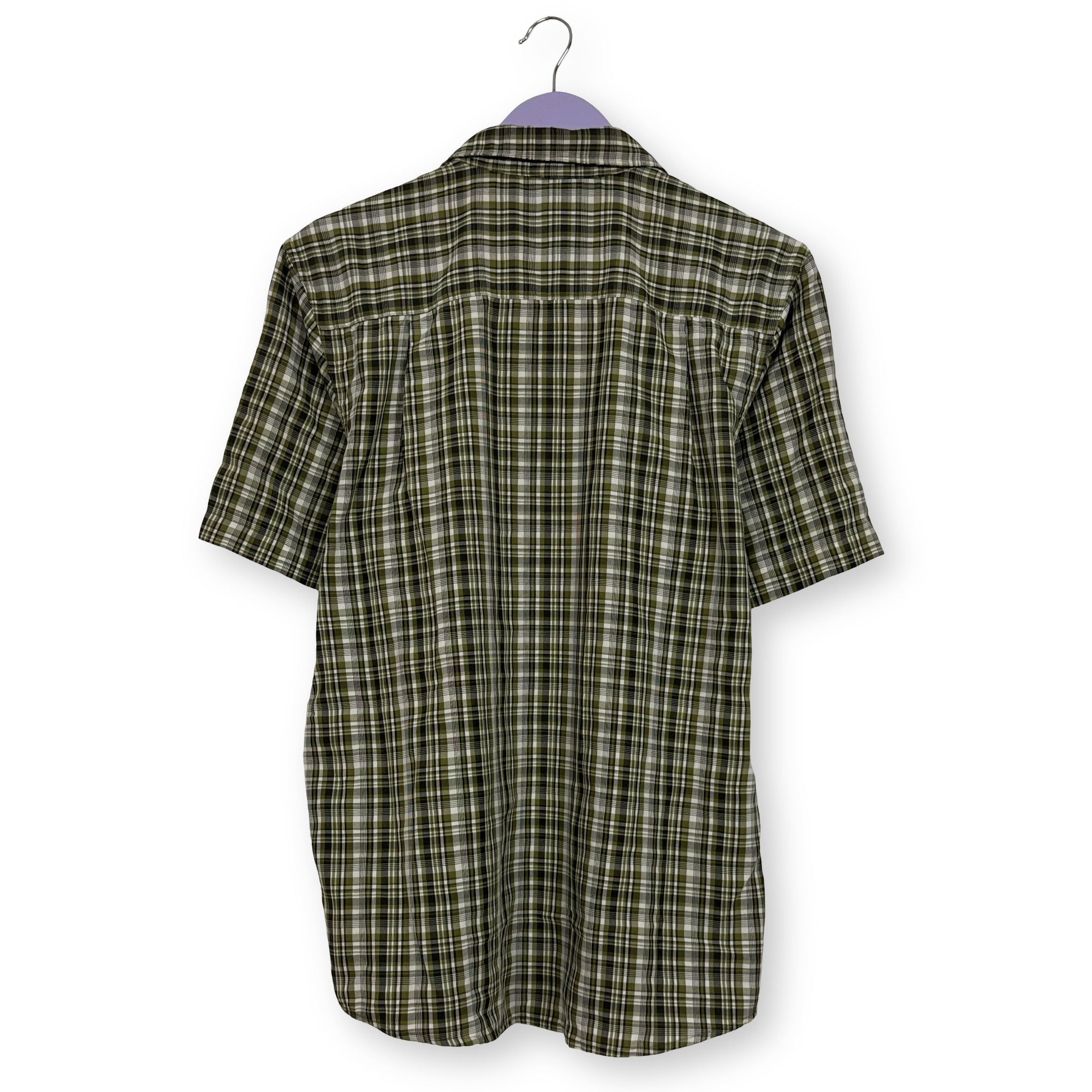 Camicia The North face verde e bianca a quadretti - Taglia M uomo