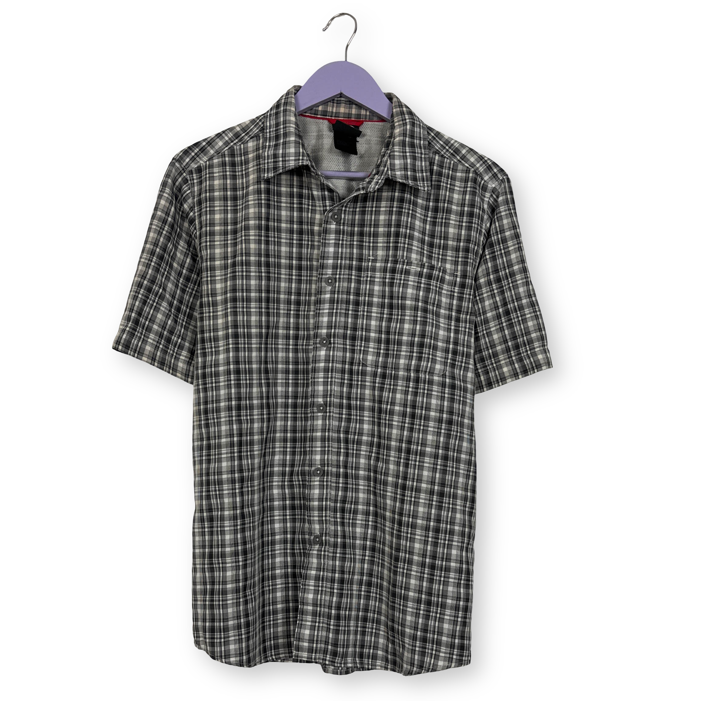 Camicia The North Face grigia e bianca a quadretti - Taglia M uomo