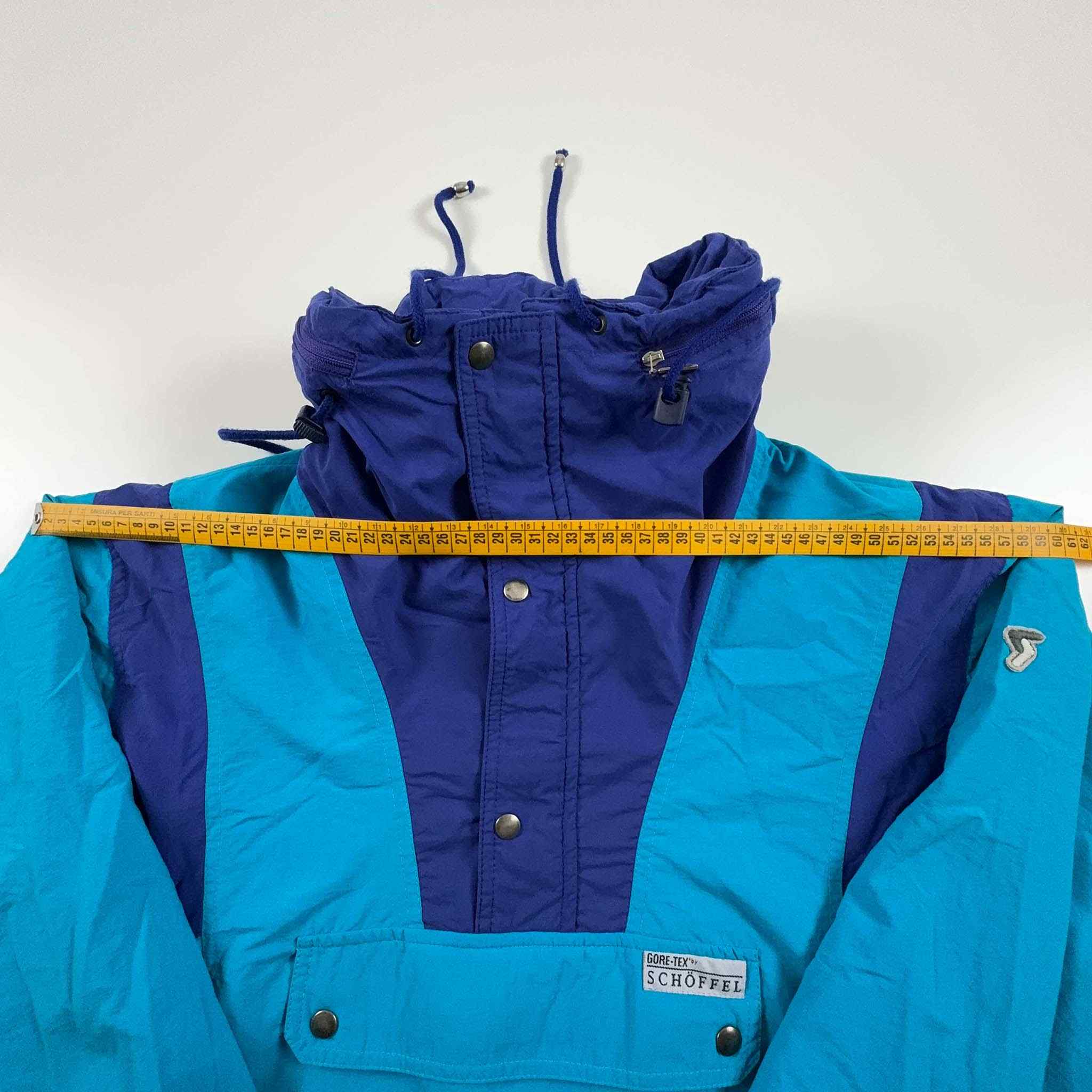 Vintage Gore-tex Windbreaker Jacket Blue - Size L Men