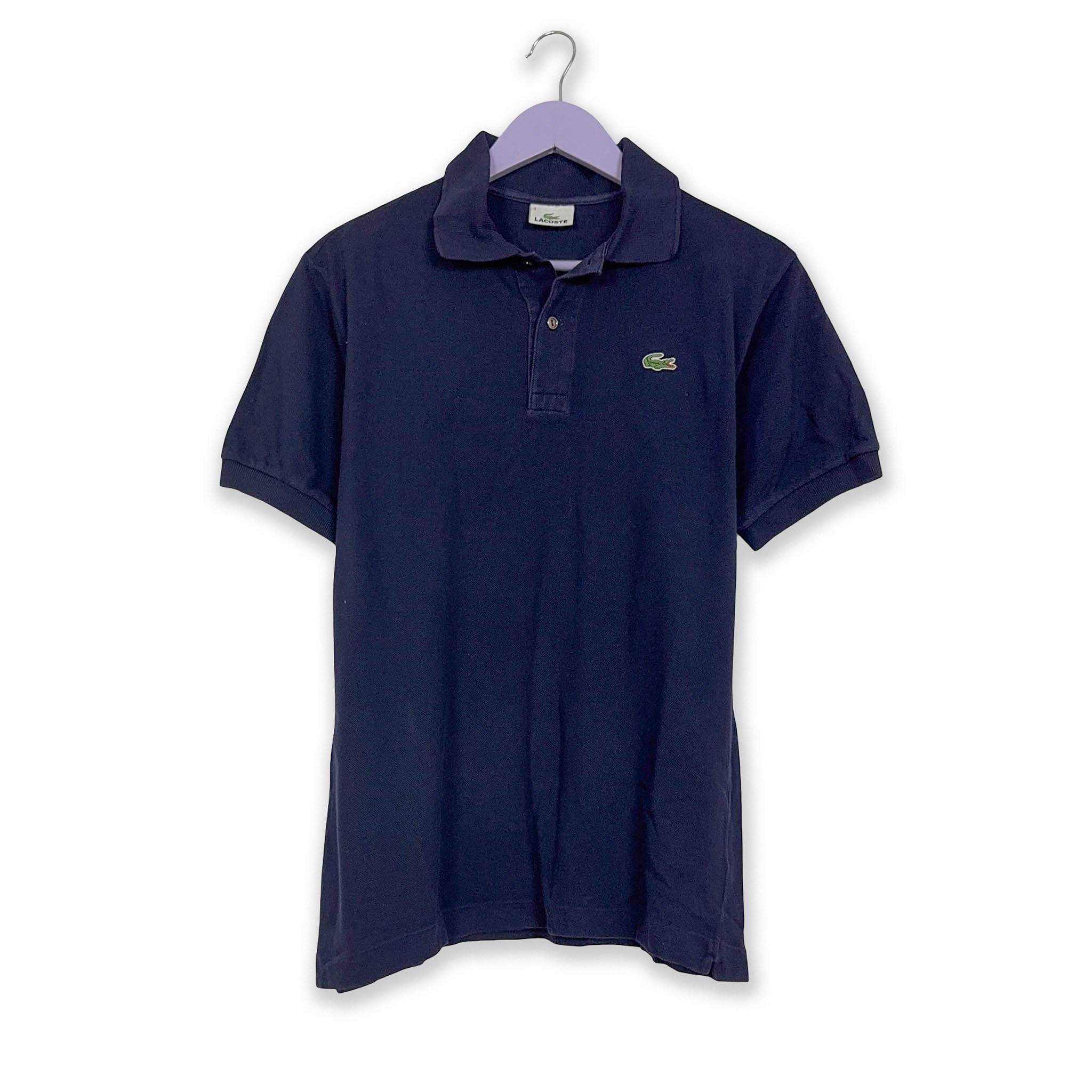 Polo Lacoste blu scuro tinta unita - Taglia 4 uomo