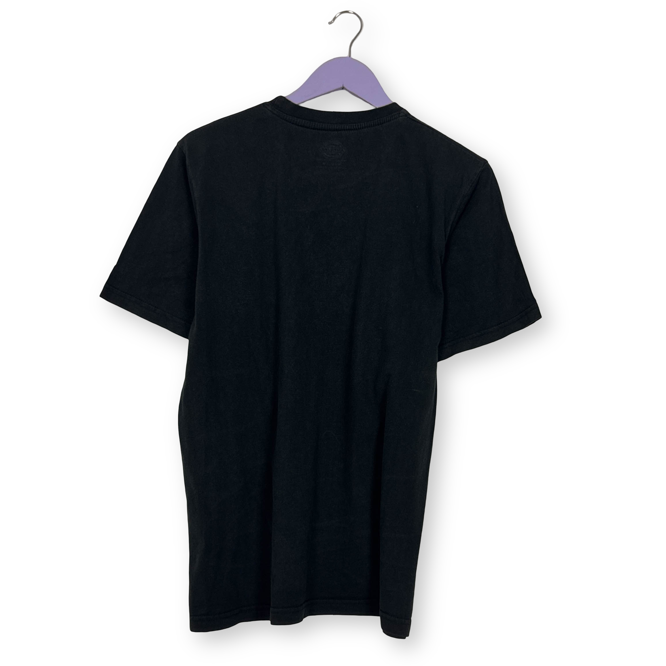 T shirt Dickies nera a girocollo in cotone - Taglia M uomo