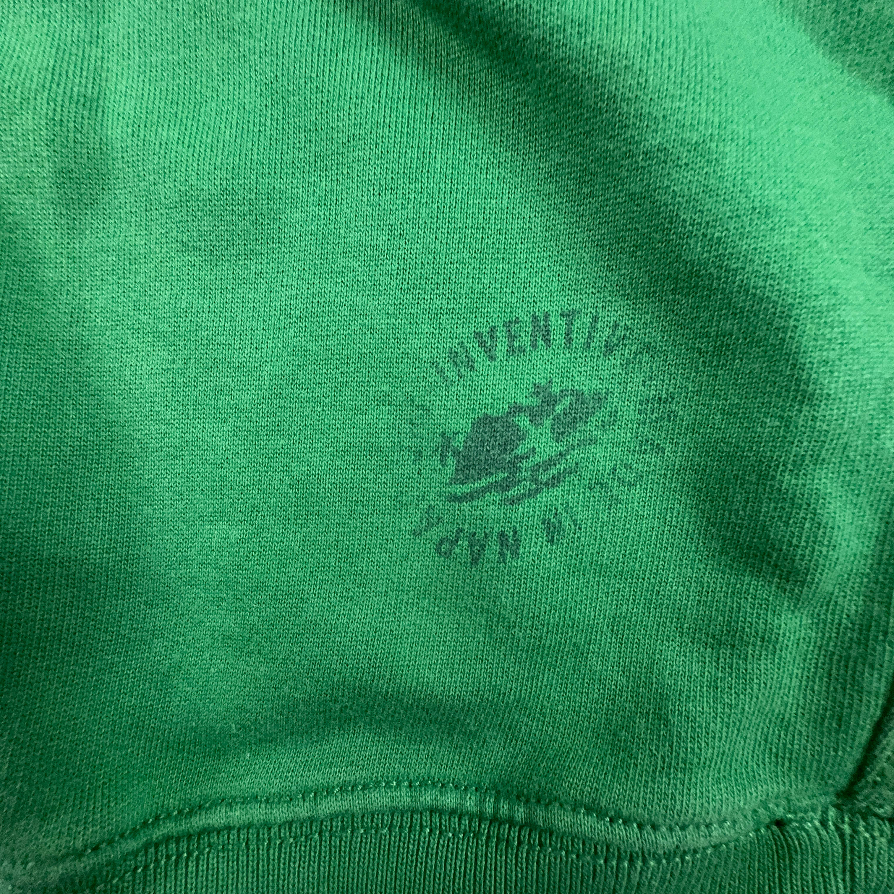 Felpa Napapijri verde a girocollo con logo stampato - Taglia XL uomo