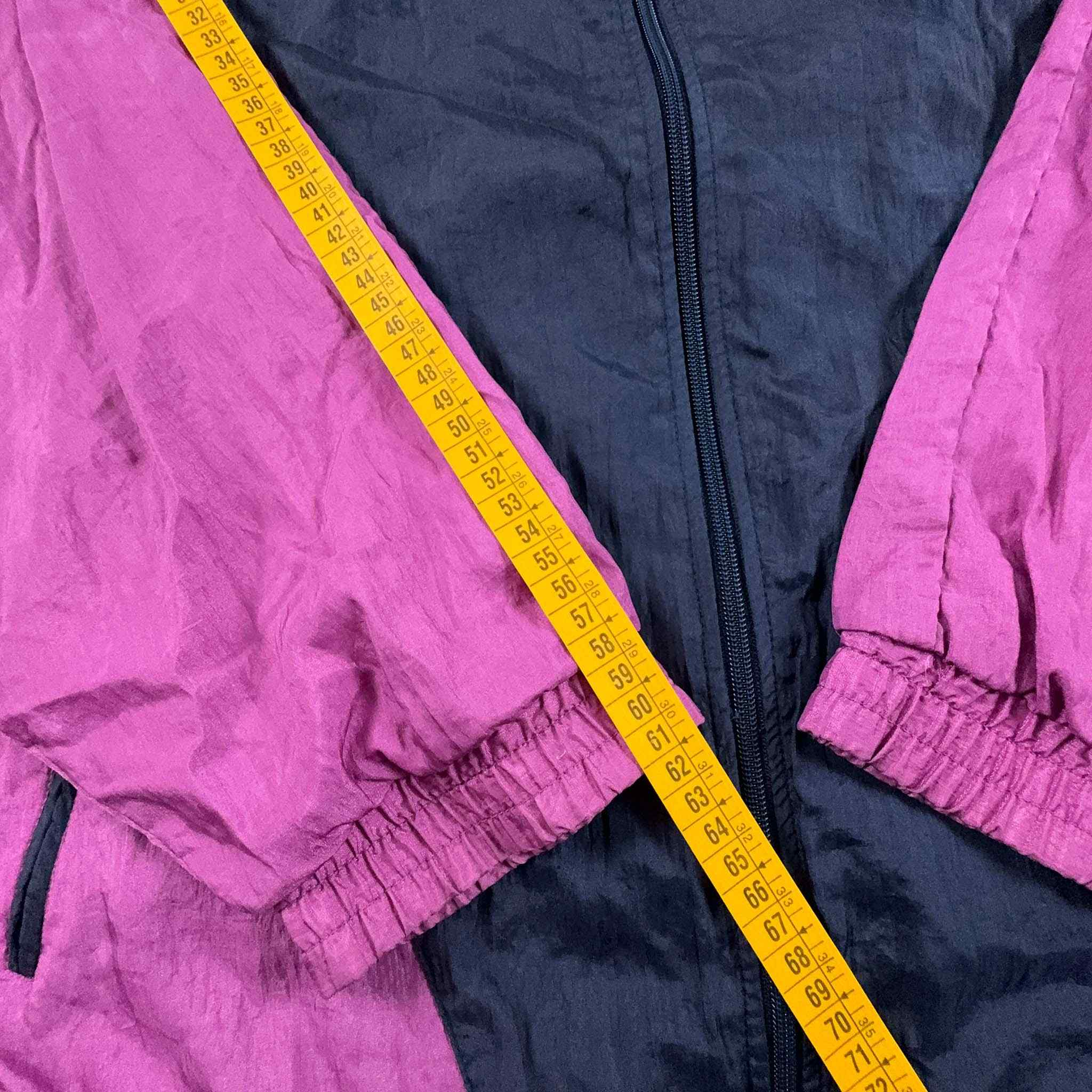 Adidas Vintage 90's Windbreaker Jacket Purple & Pink - Men's Size XL