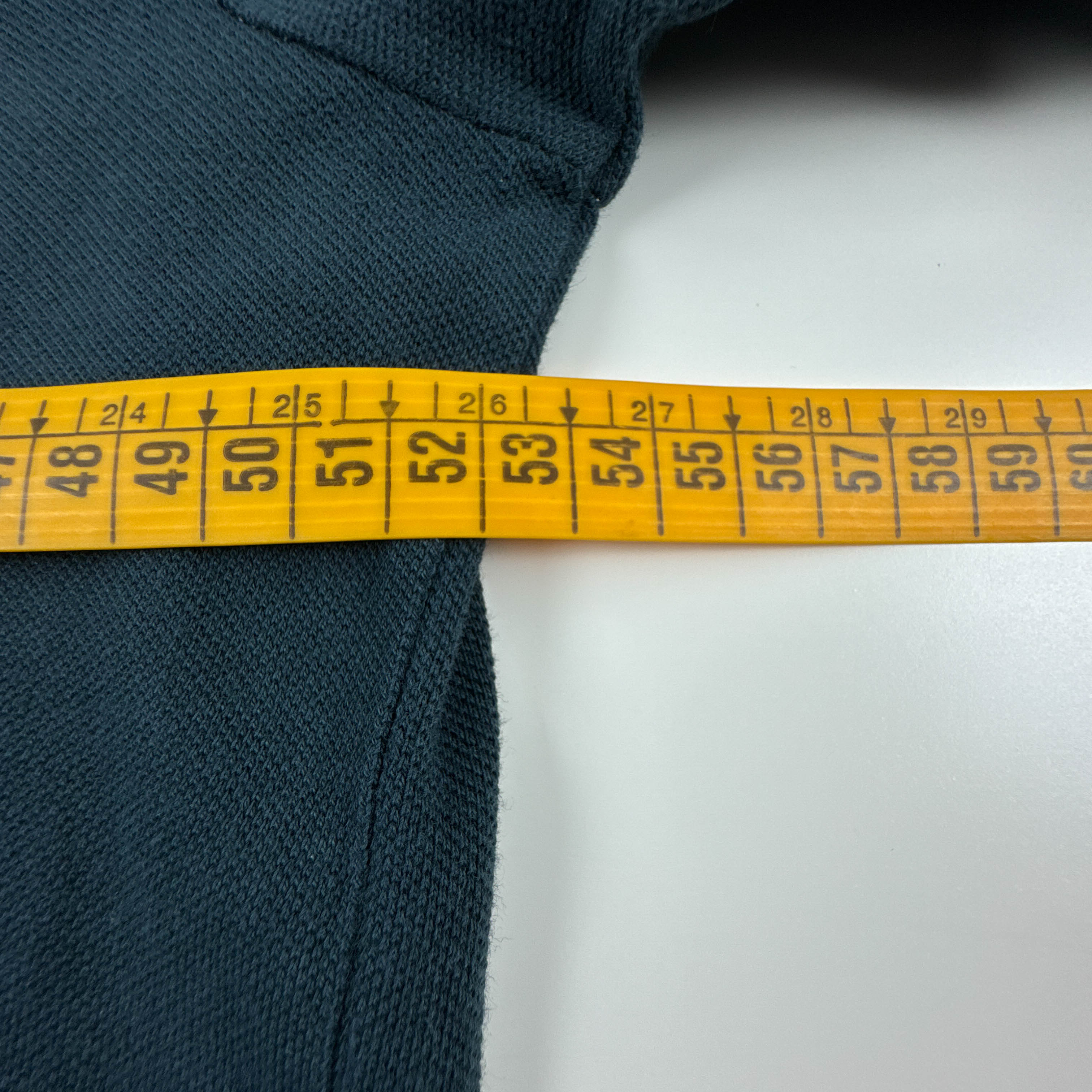 Polo Ralph Lauren blu scura a tinta unita in cotone - Taglia M uomo