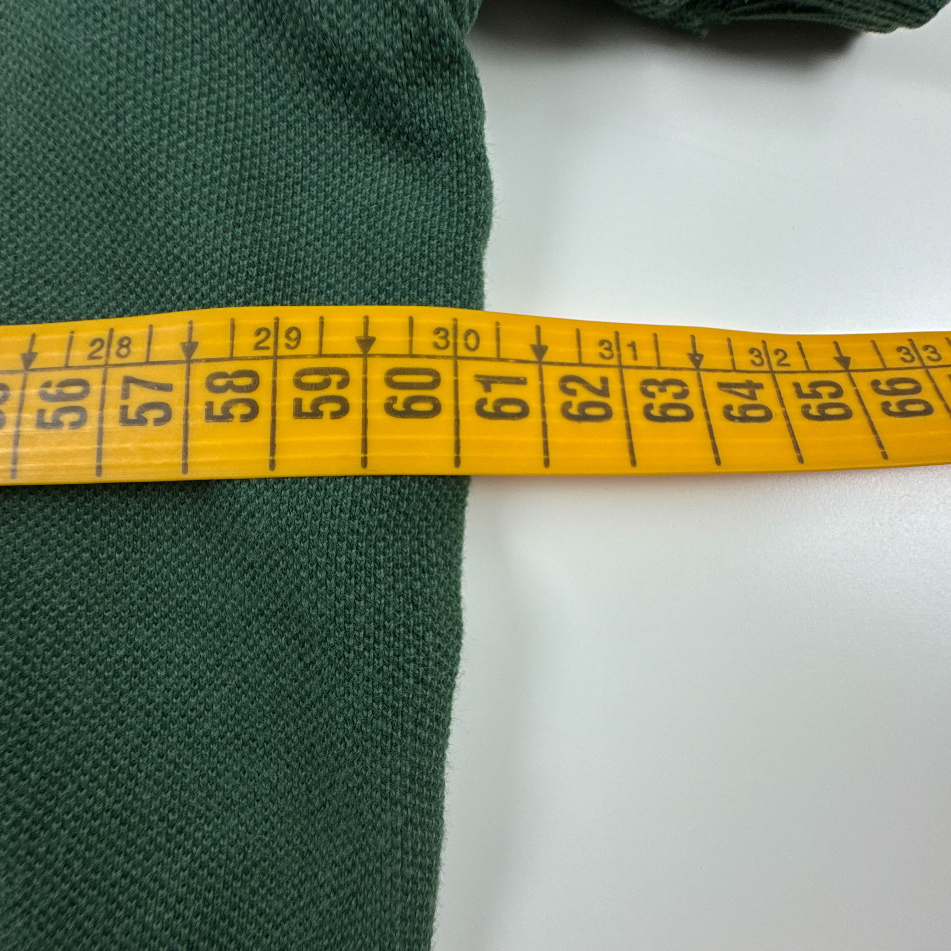 Polo Ralph Lauren verde a tinta unita in cotone - Taglia L uomo