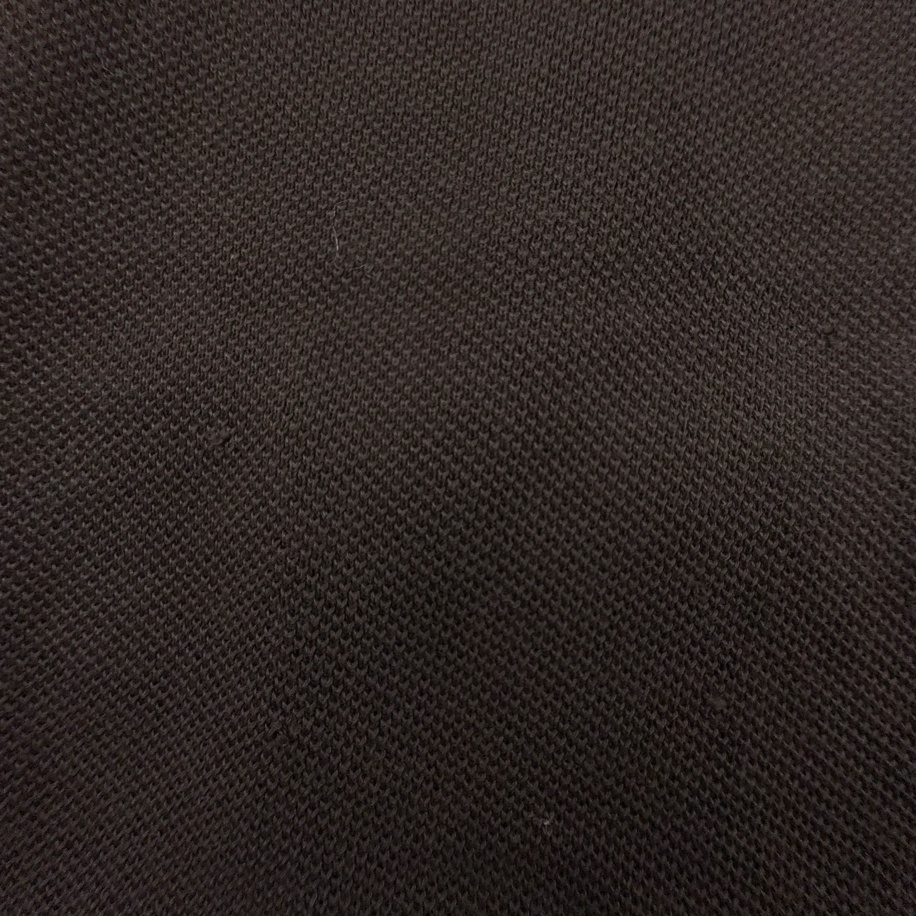 Polo Lacoste marrone scuro a tinta unita - Taglia 3 uomo