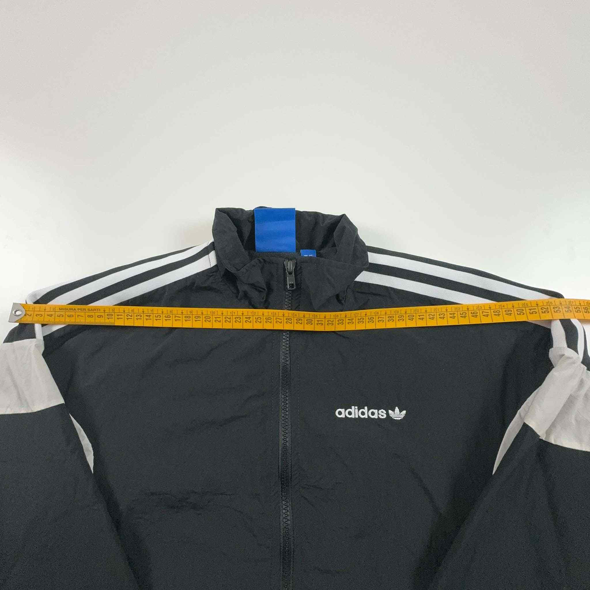 Adidas Windbreaker Jacket Black - Size XS Men