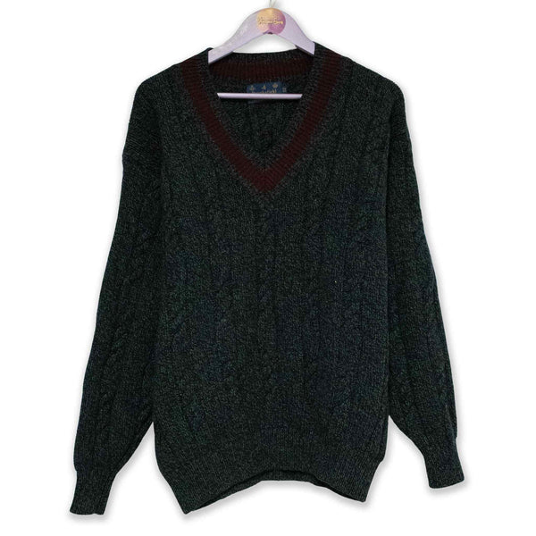 Vintage 100% wool sweater - Size L