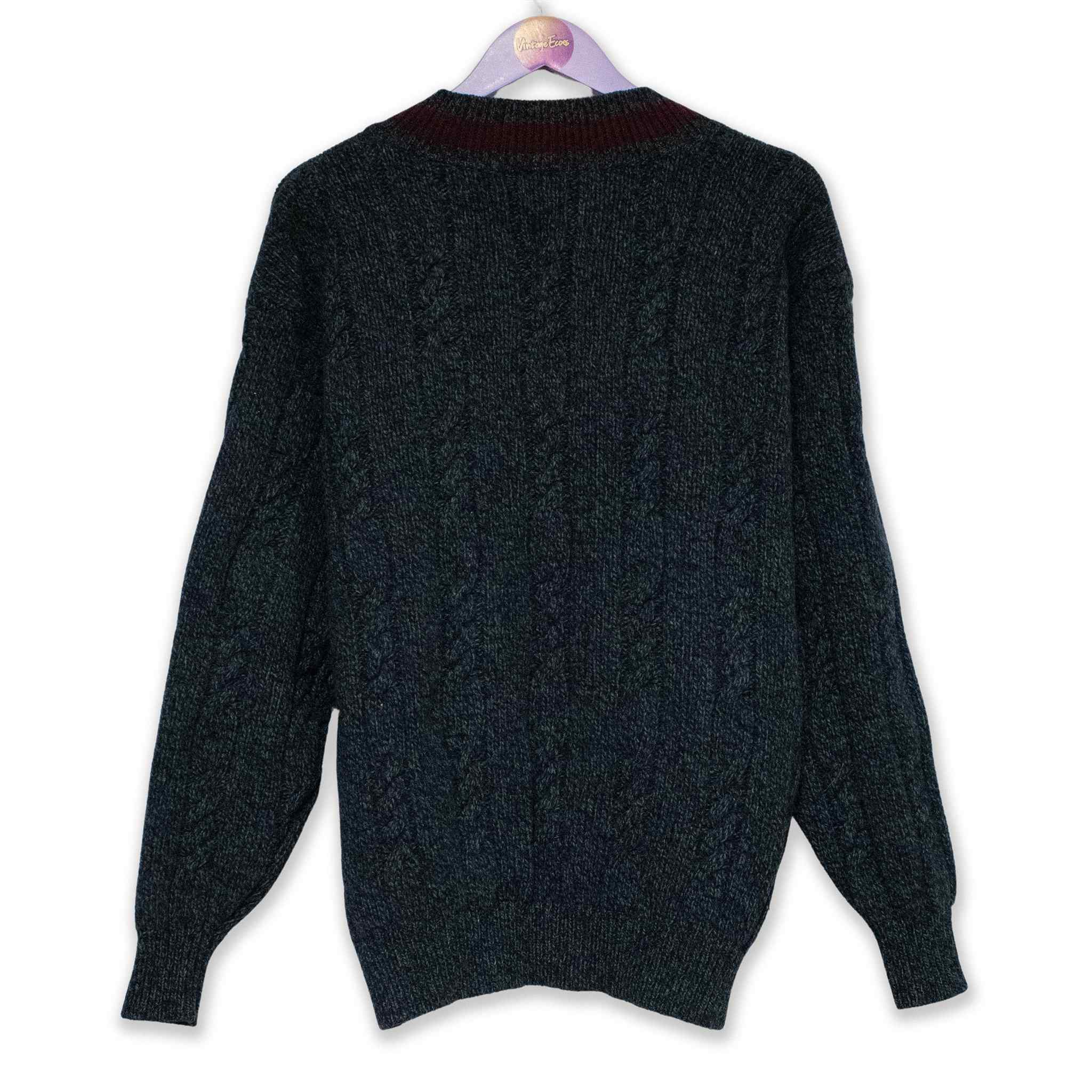 Maglione Vintage 100% lana - Taglia L