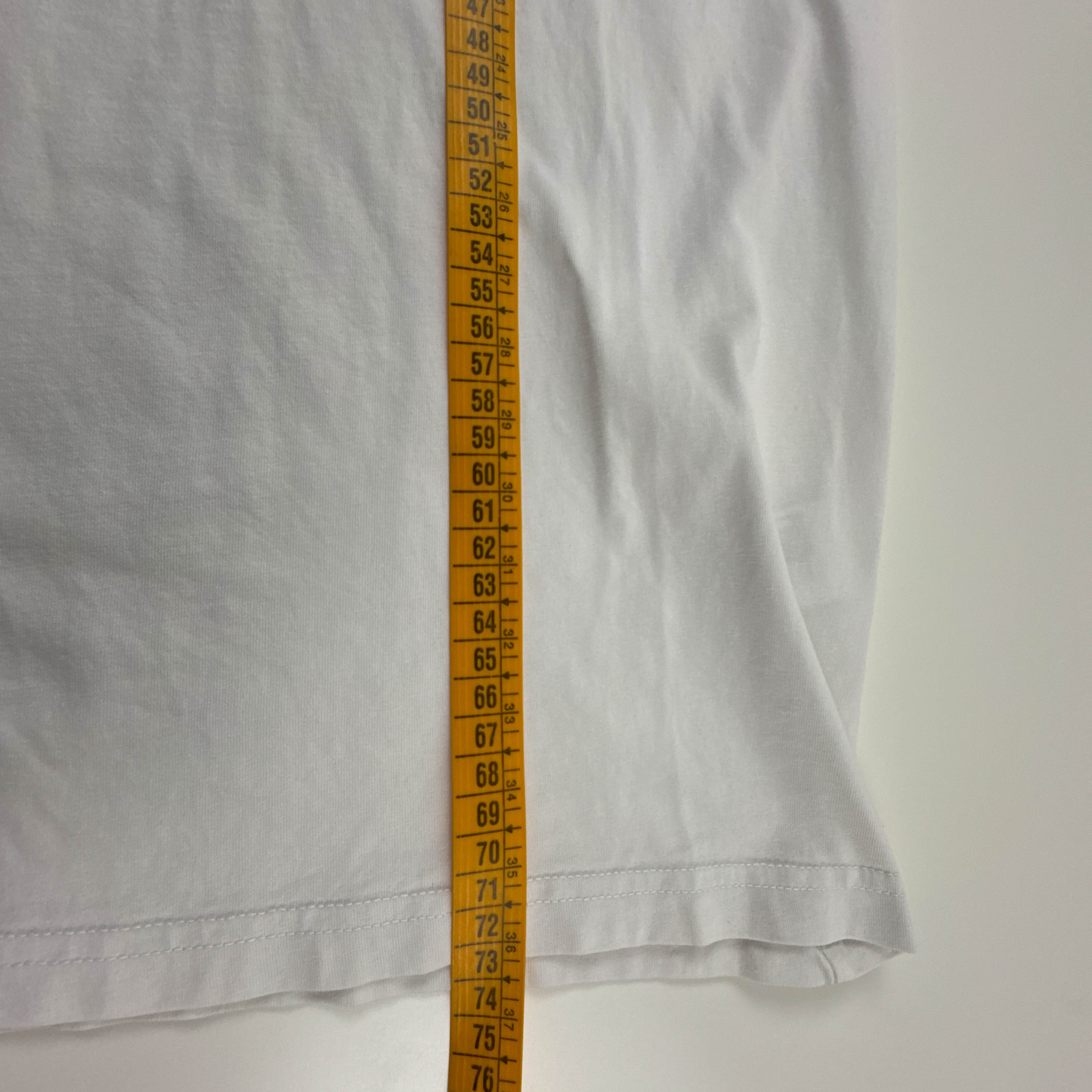 T shirt The North face bianca a girocollo in cotone con stampa - Taglia L/XL uomo