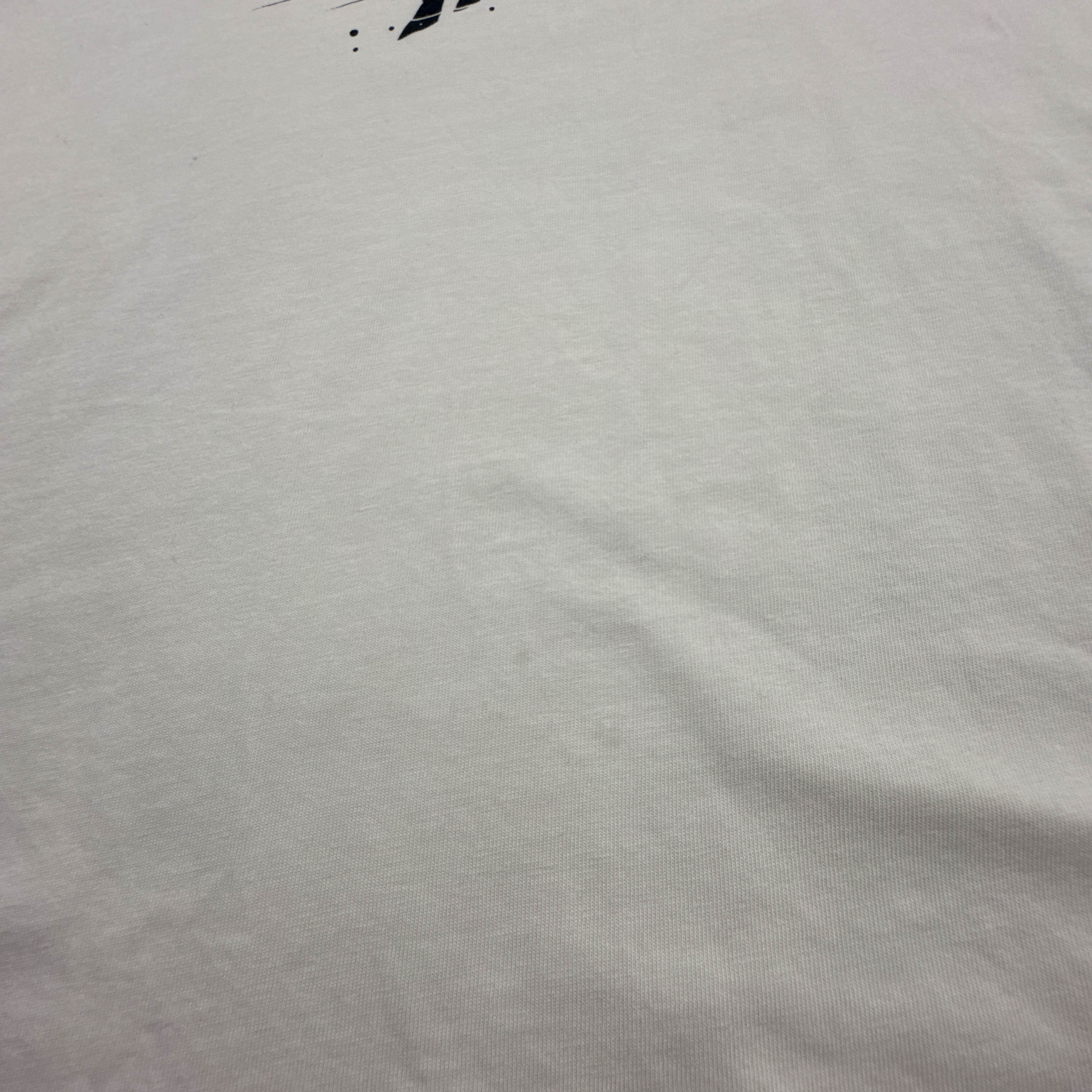 T shirt The North face bianca a girocollo in cotone con stampa - Taglia L/XL uomo
