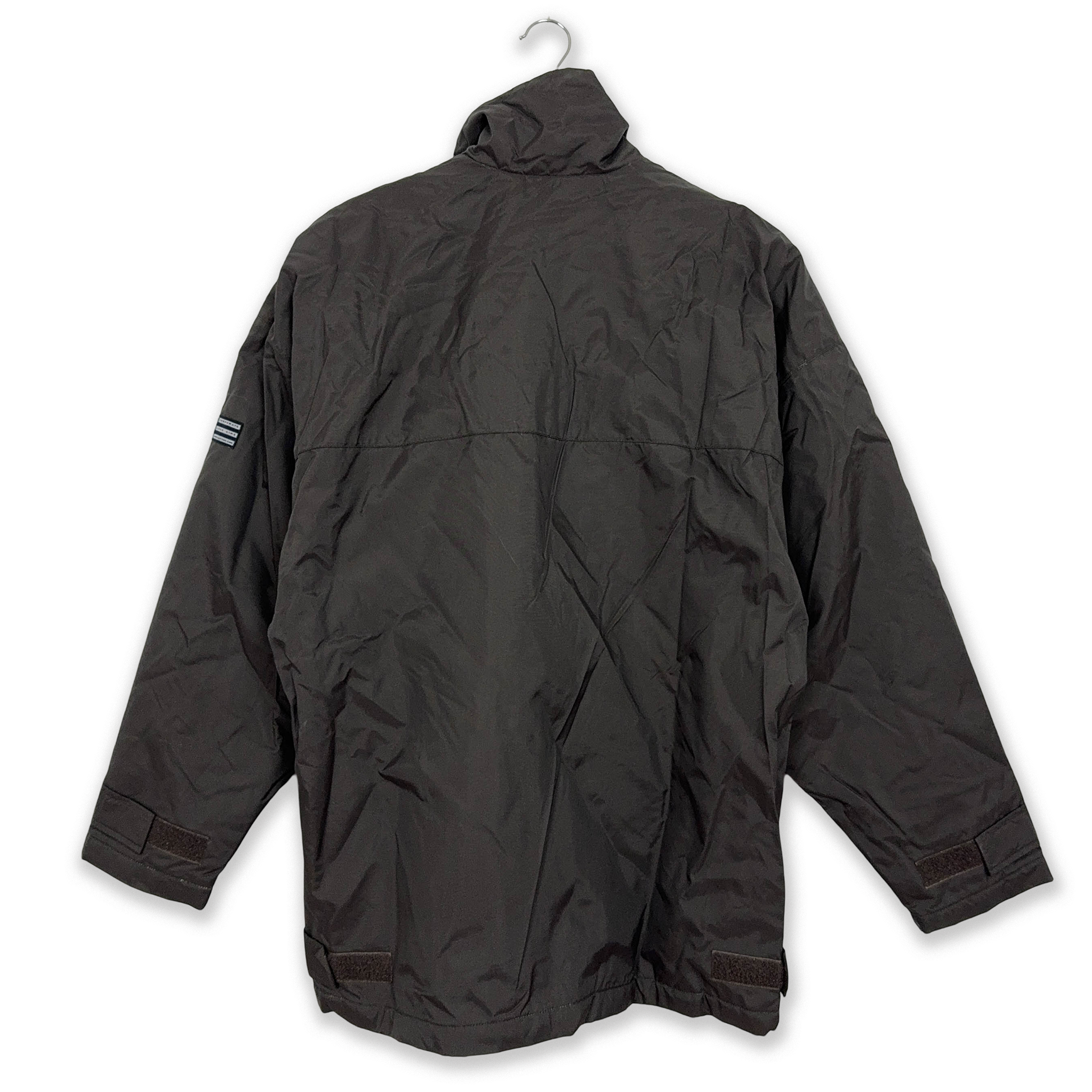 Giacca a vento Adidas Vintage grigio con zip anni 90 - Taglia D4 F168 uomo