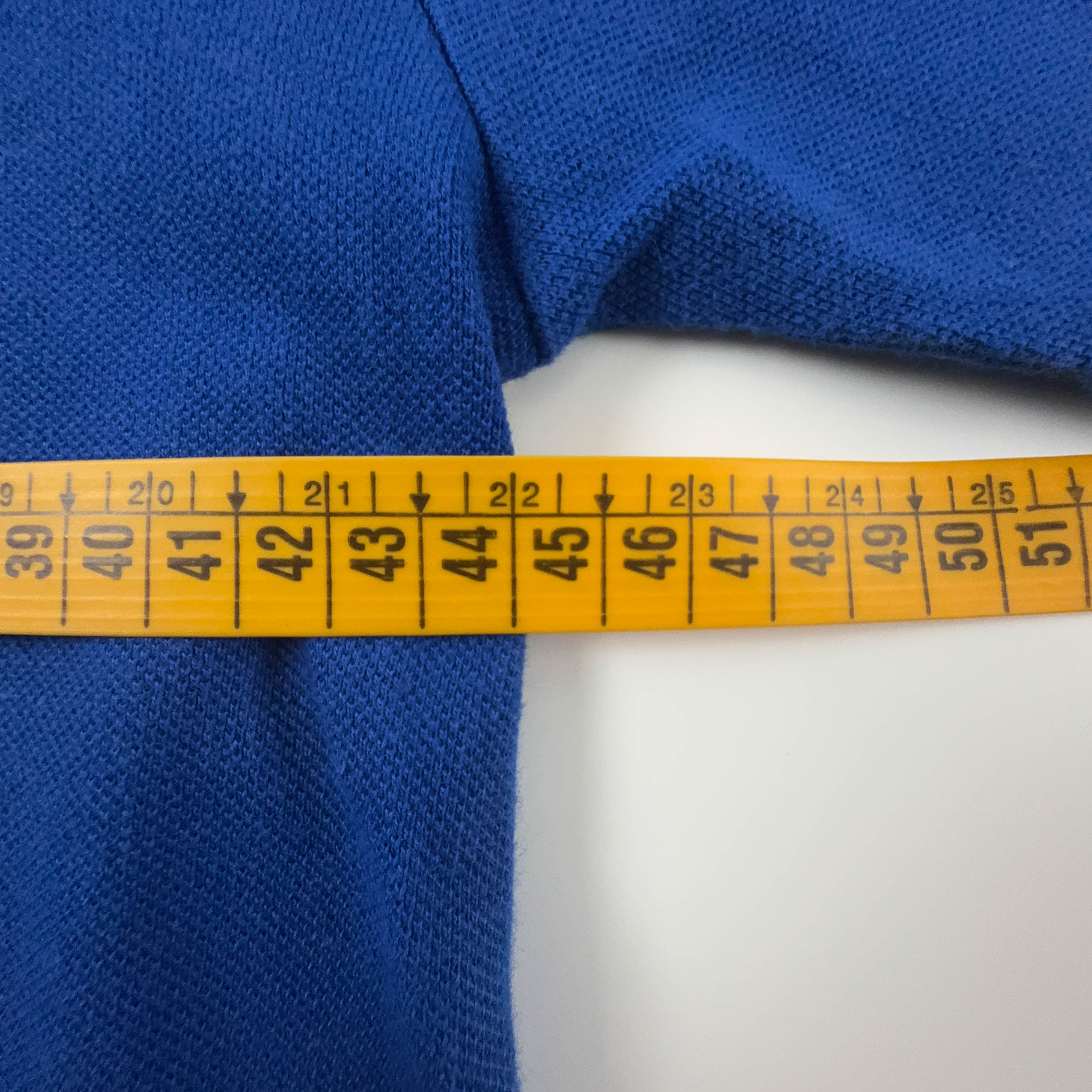 Polo Ralph Lauren big logo blu e gialla - Taglia S uomo