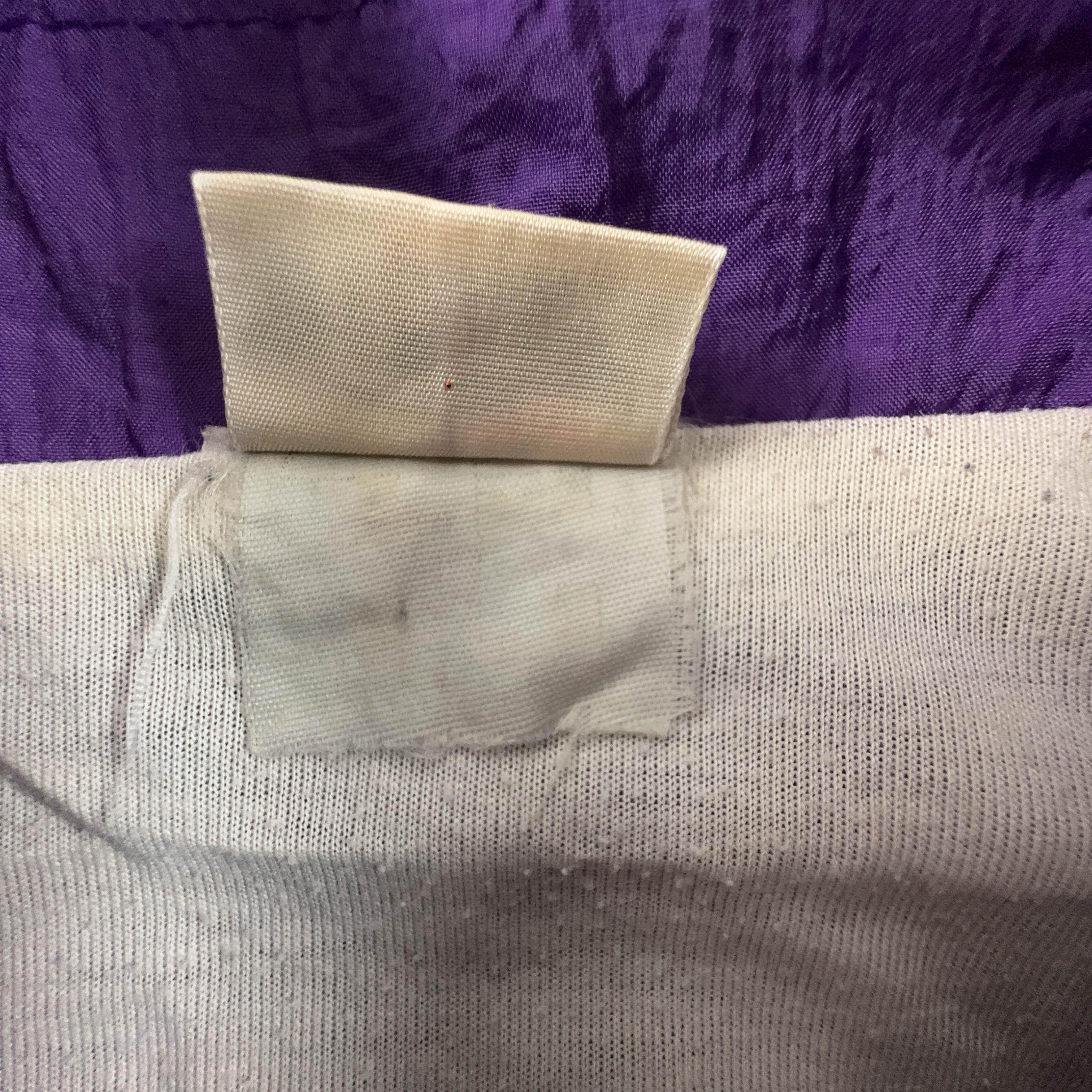 Giacca a vento Ellesse Vintage blu e viola con zip anni 90 - Taglia L uomo