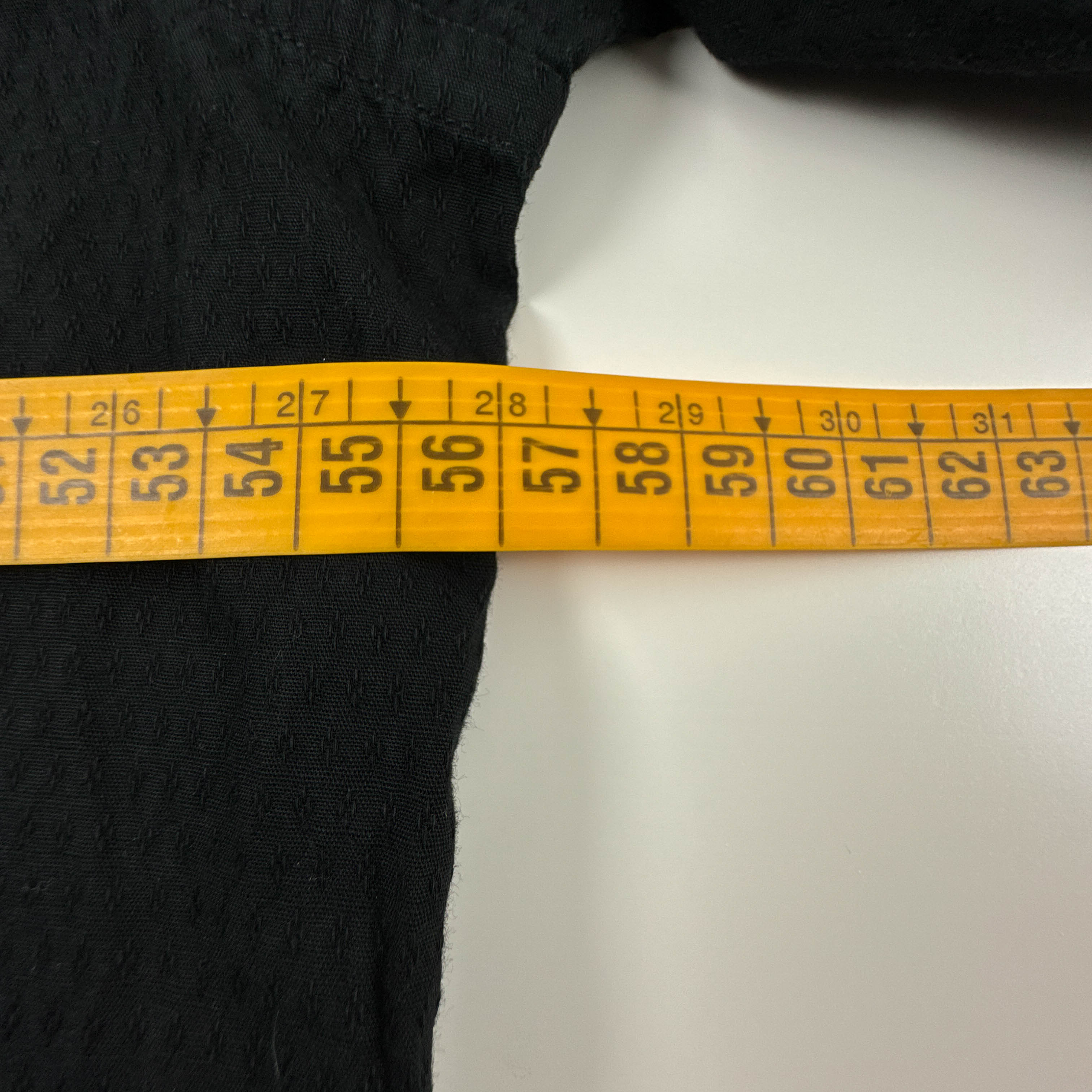 Camicia Dolce & Gabbana nera a tinta unita in cotone - Taglia 16 41 uomo