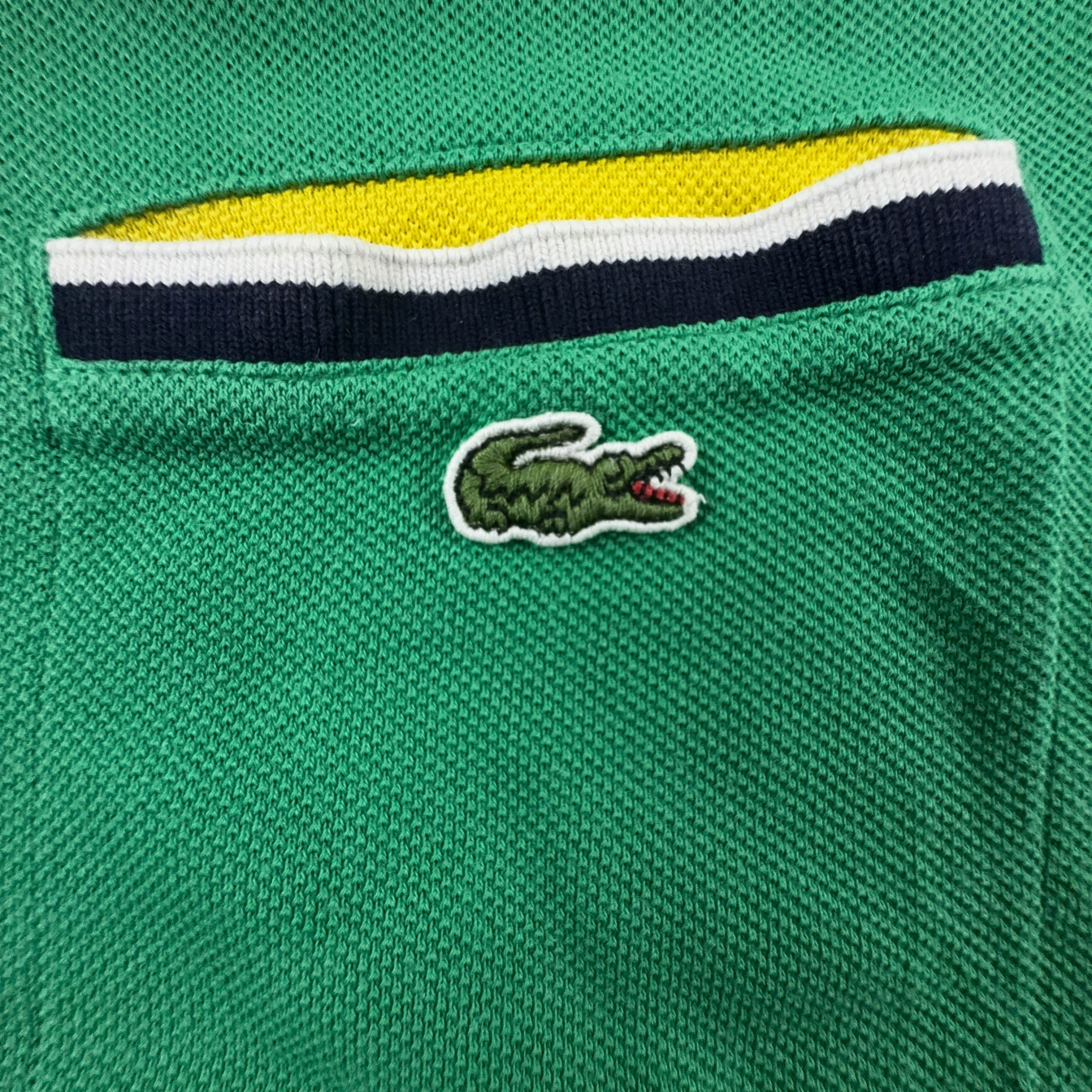 Polo Lacoste Live verde a tinta unita - Taglia M uomo