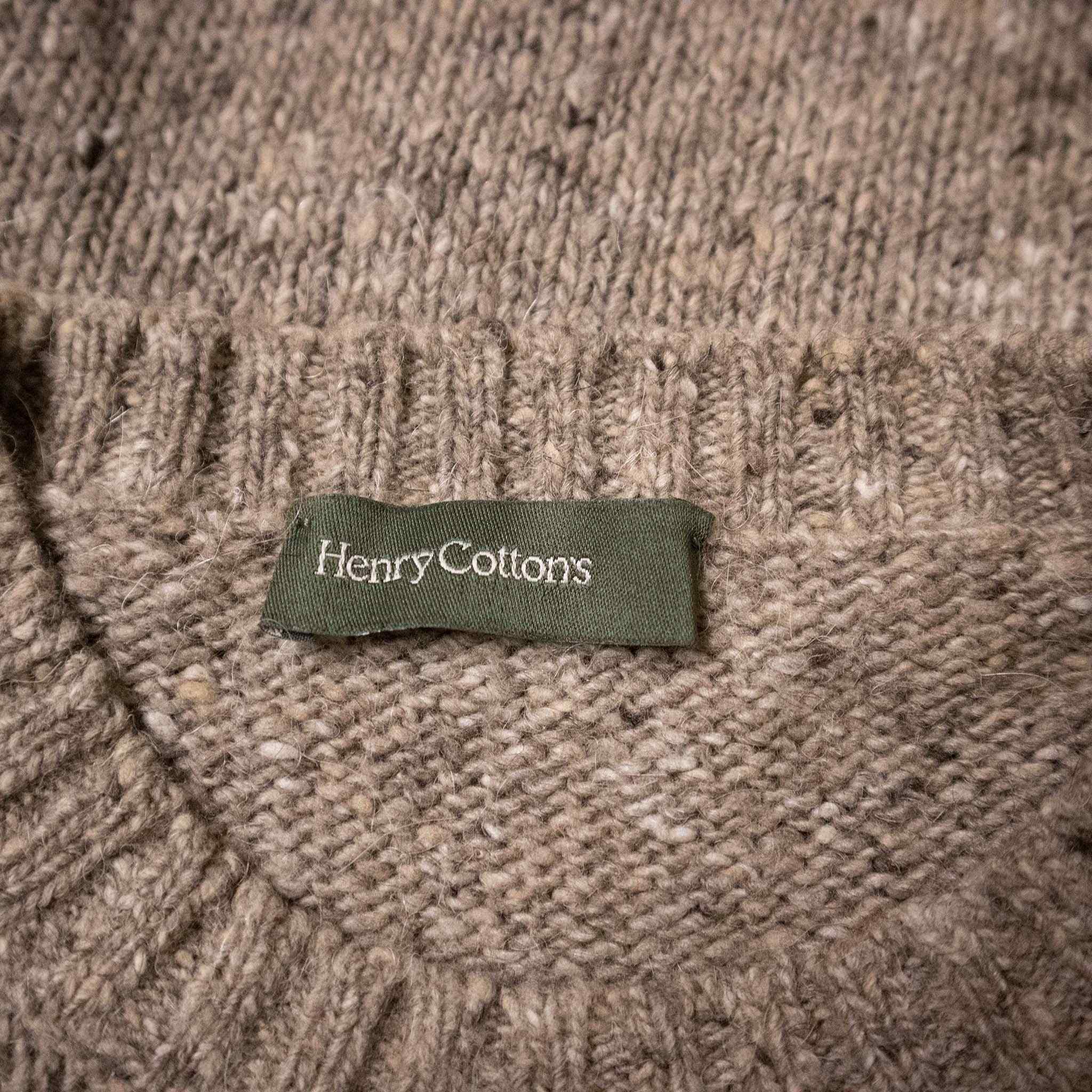 Henry Cotton's wool and alpaca blend sweater - Size L