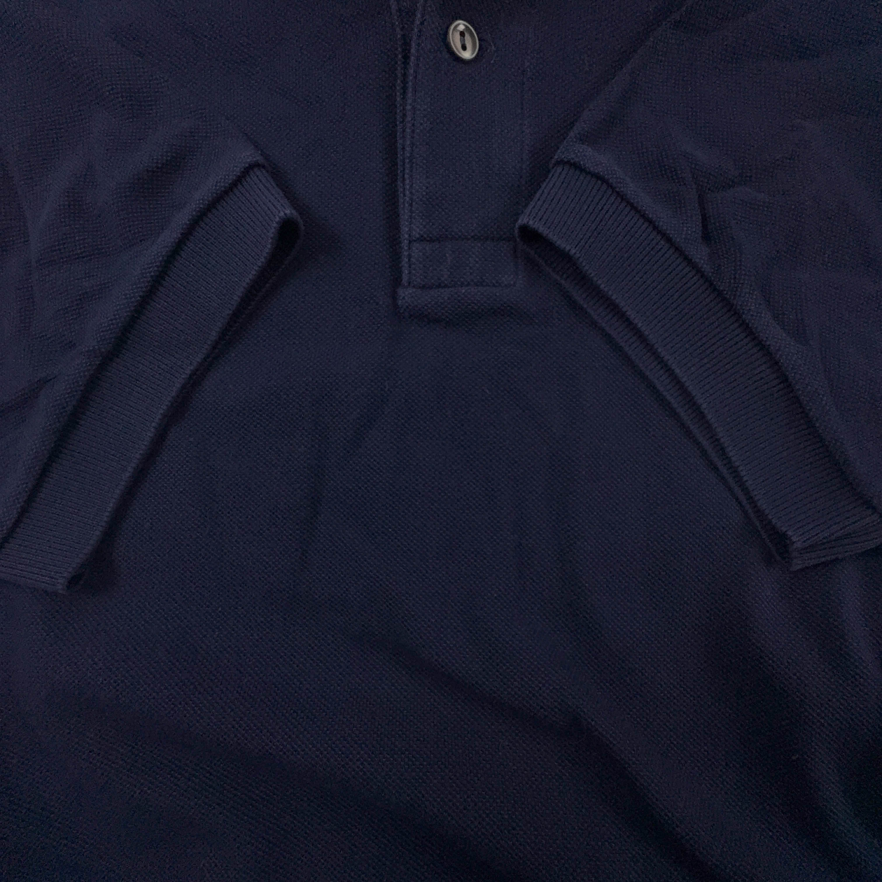 Polo Lacoste blu scuro tinta unita - Taglia 4 uomo