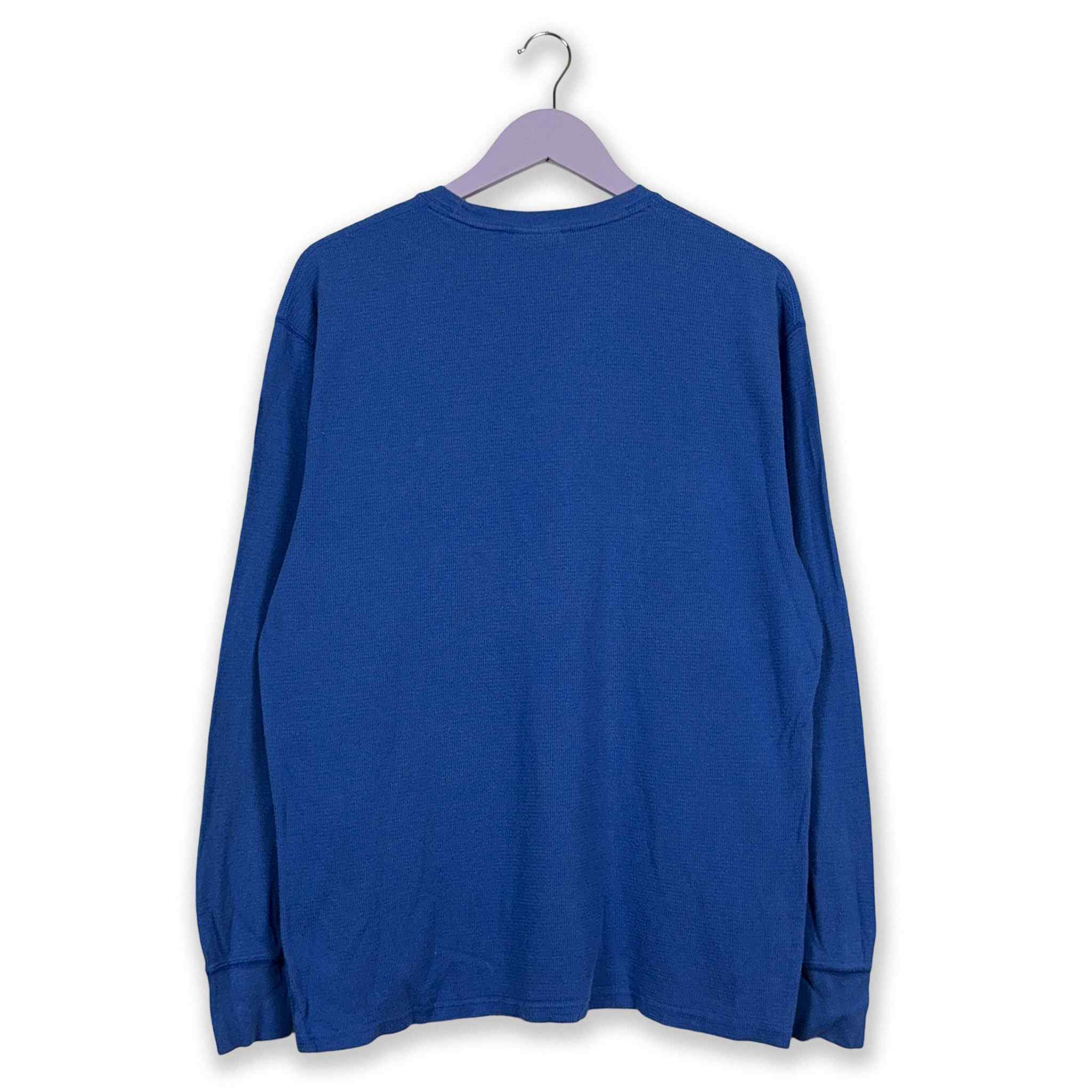 Maglione Ralph Lauren blu leggero a girocollo - Taglia L uomo