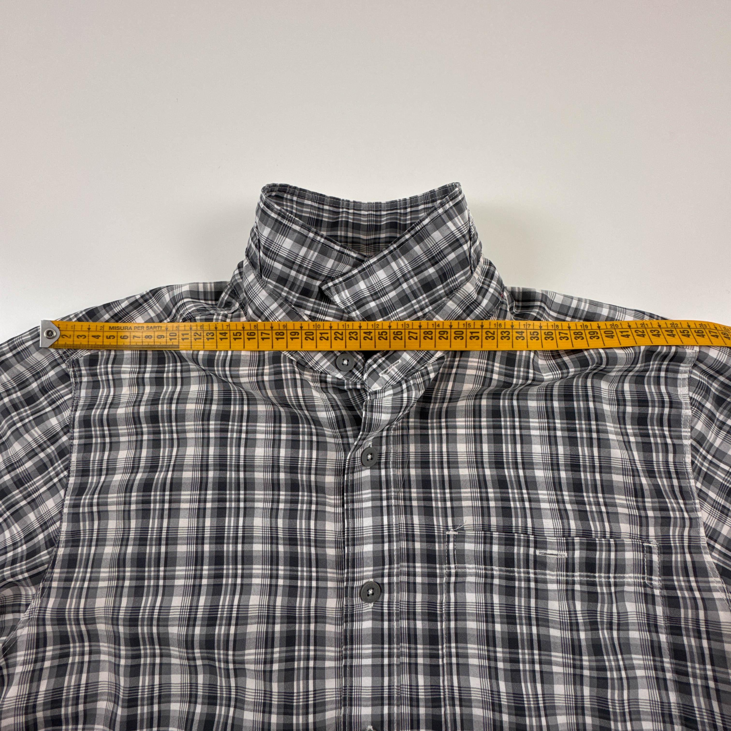 Camicia The North Face grigia e bianca a quadretti - Taglia M uomo