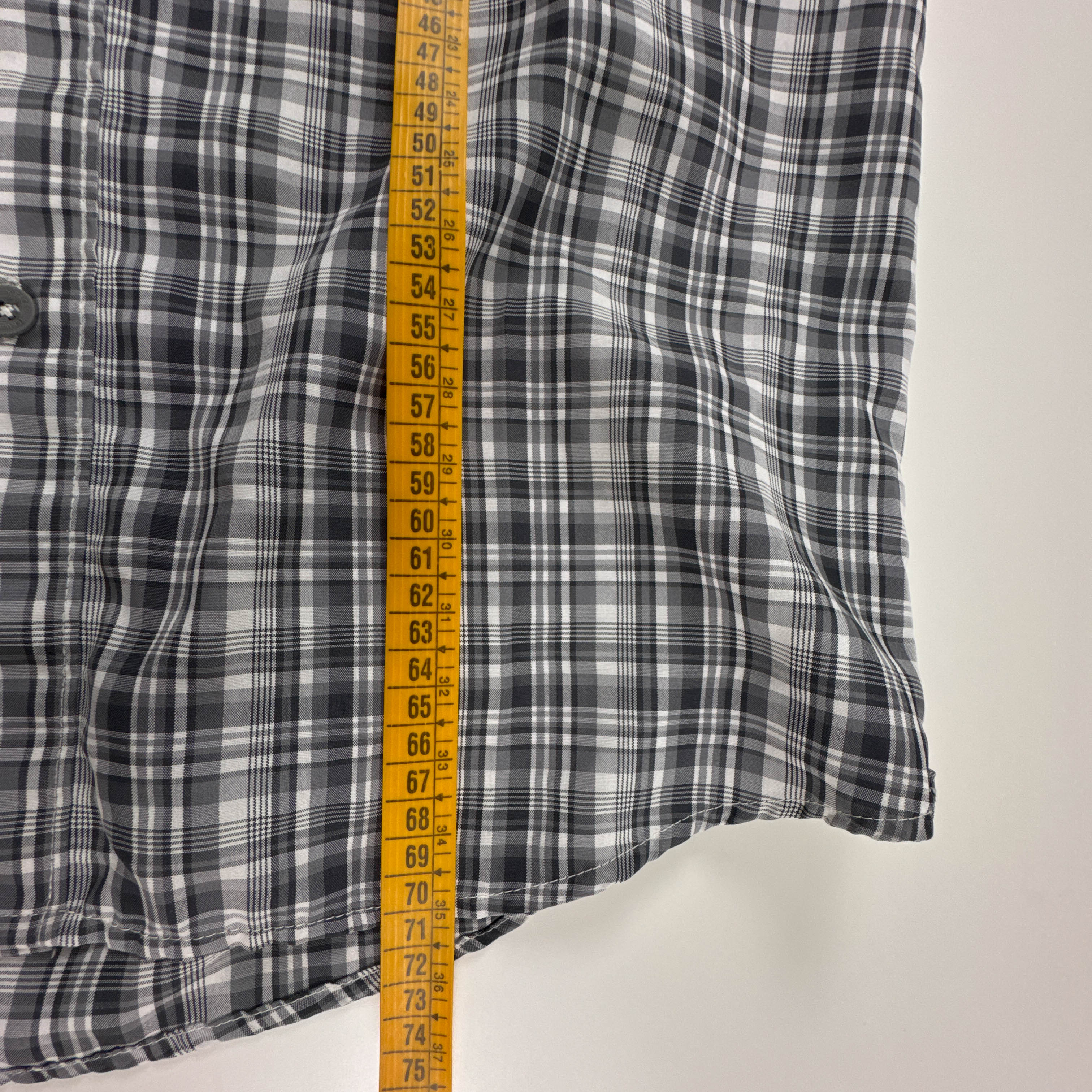 Camicia The North Face grigia e bianca a quadretti - Taglia M uomo