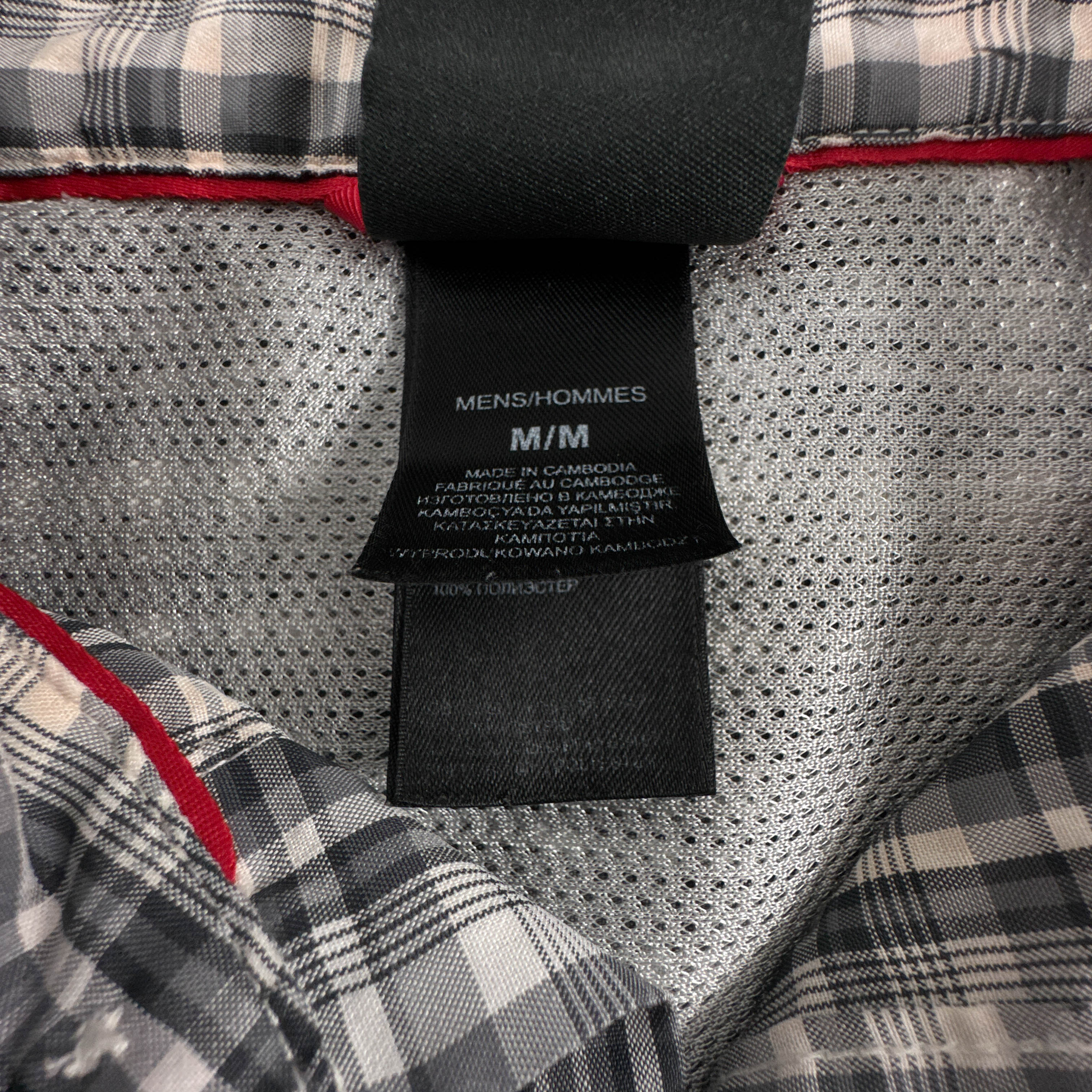 Camicia The North Face grigia e bianca a quadretti - Taglia M uomo