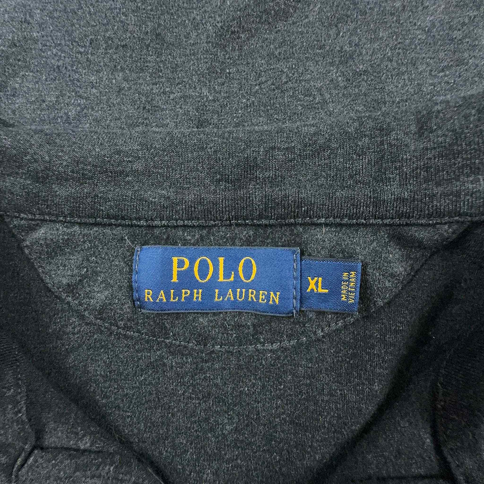 Maglione Ralph Lauren quarter zip grigio - Taglia XL uomo