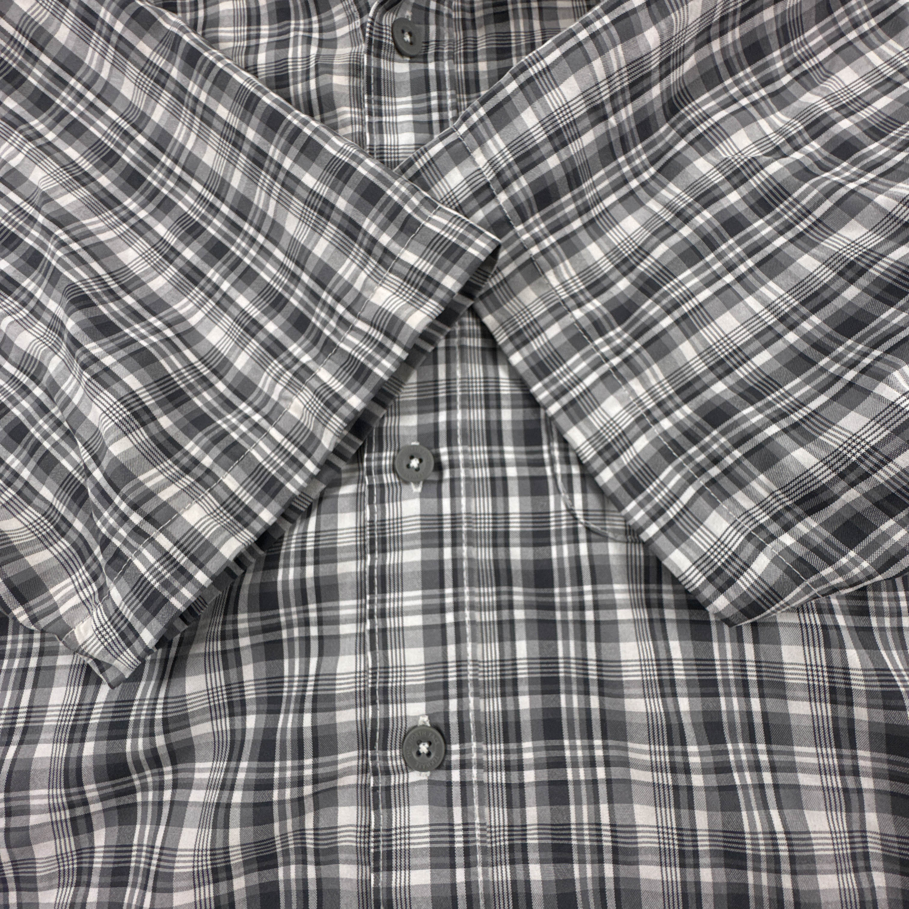 Camicia The North Face grigia e bianca a quadretti - Taglia M uomo