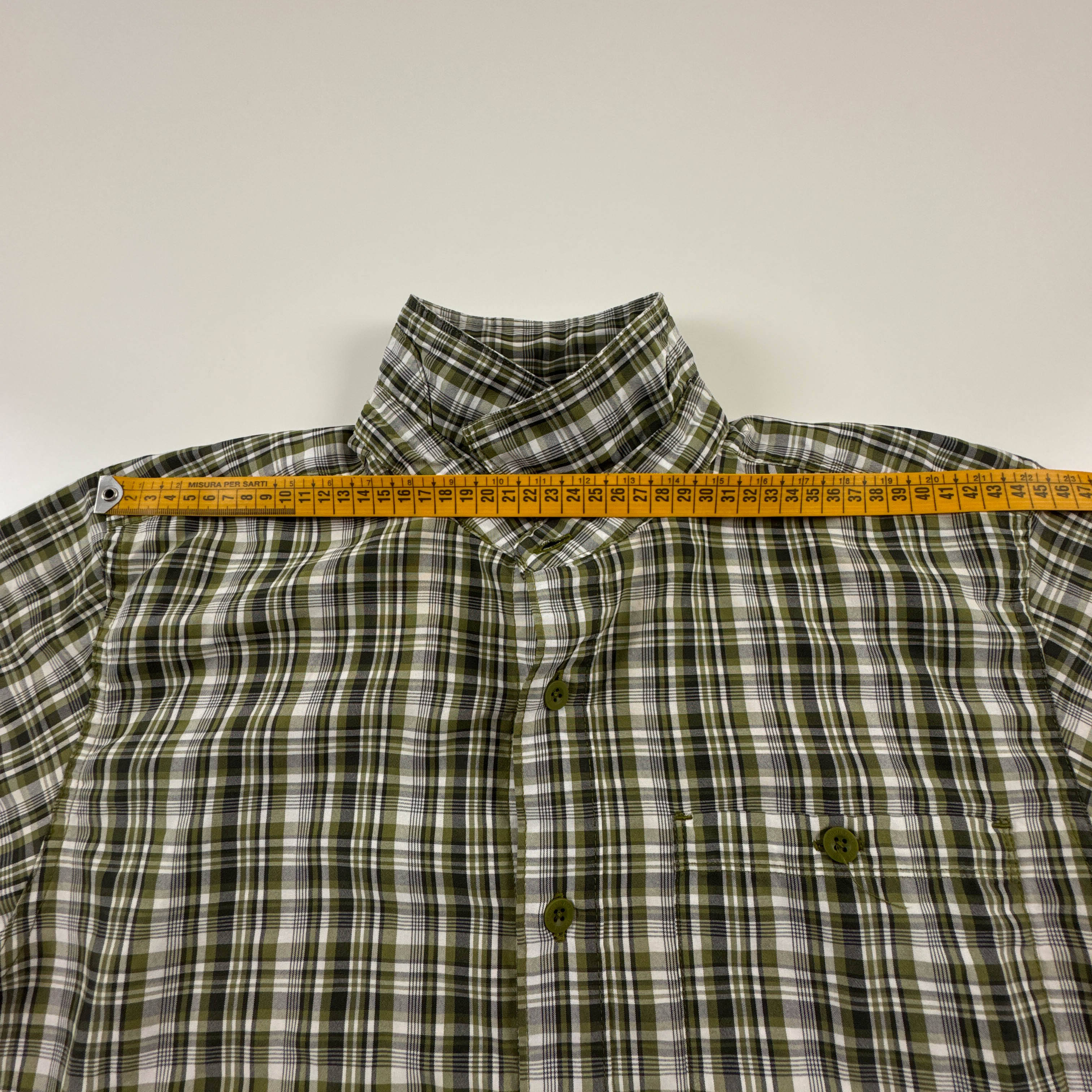 Camicia The North face verde e bianca a quadretti - Taglia M uomo