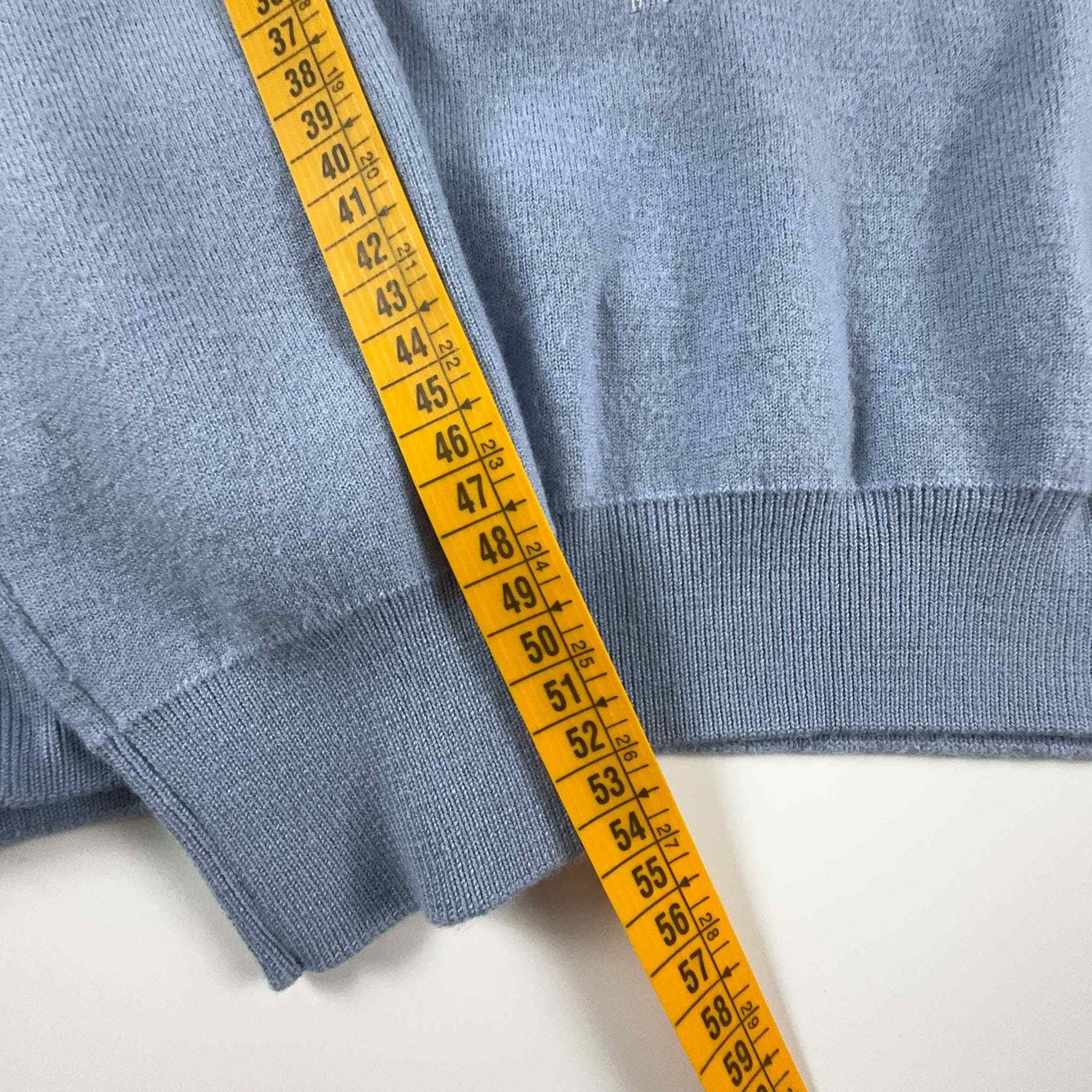 Maglione Kenzo 74% lana azzurro a girocollo - Taglia S donna