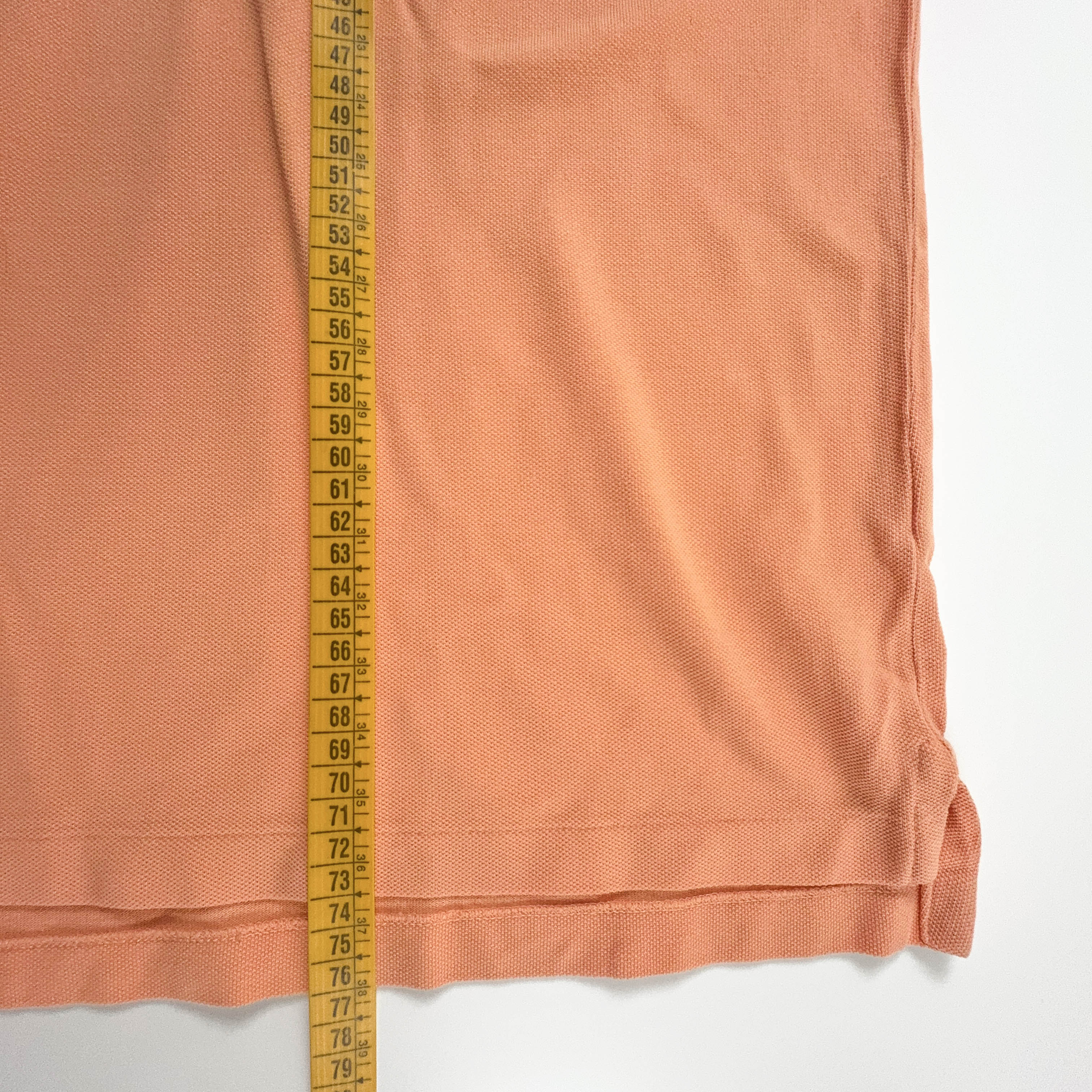 Polo Ralph Lauren arancione tinta unita classic fit - Taglia L/XL uomo