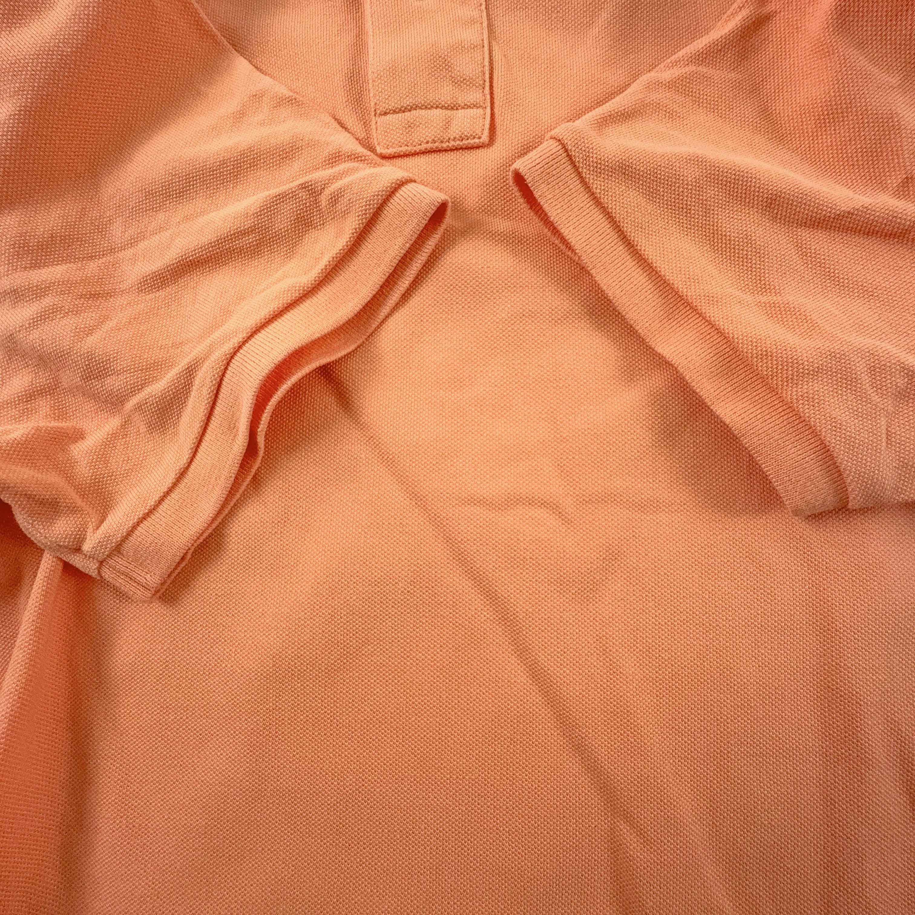 Polo Ralph Lauren arancione tinta unita classic fit - Taglia L/XL uomo