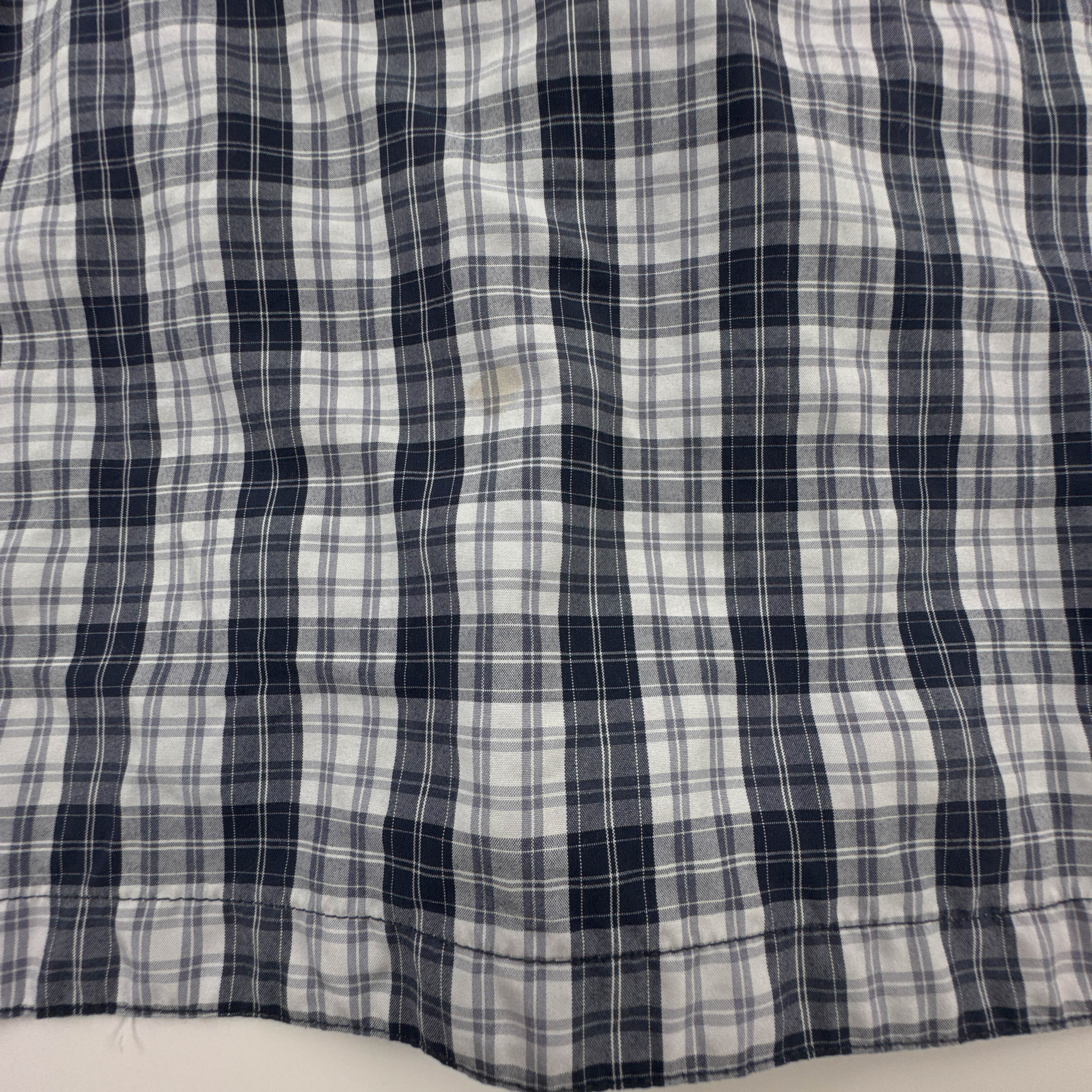 Camicia Columbia blu e bianca a quadretti - Taglia M uomo