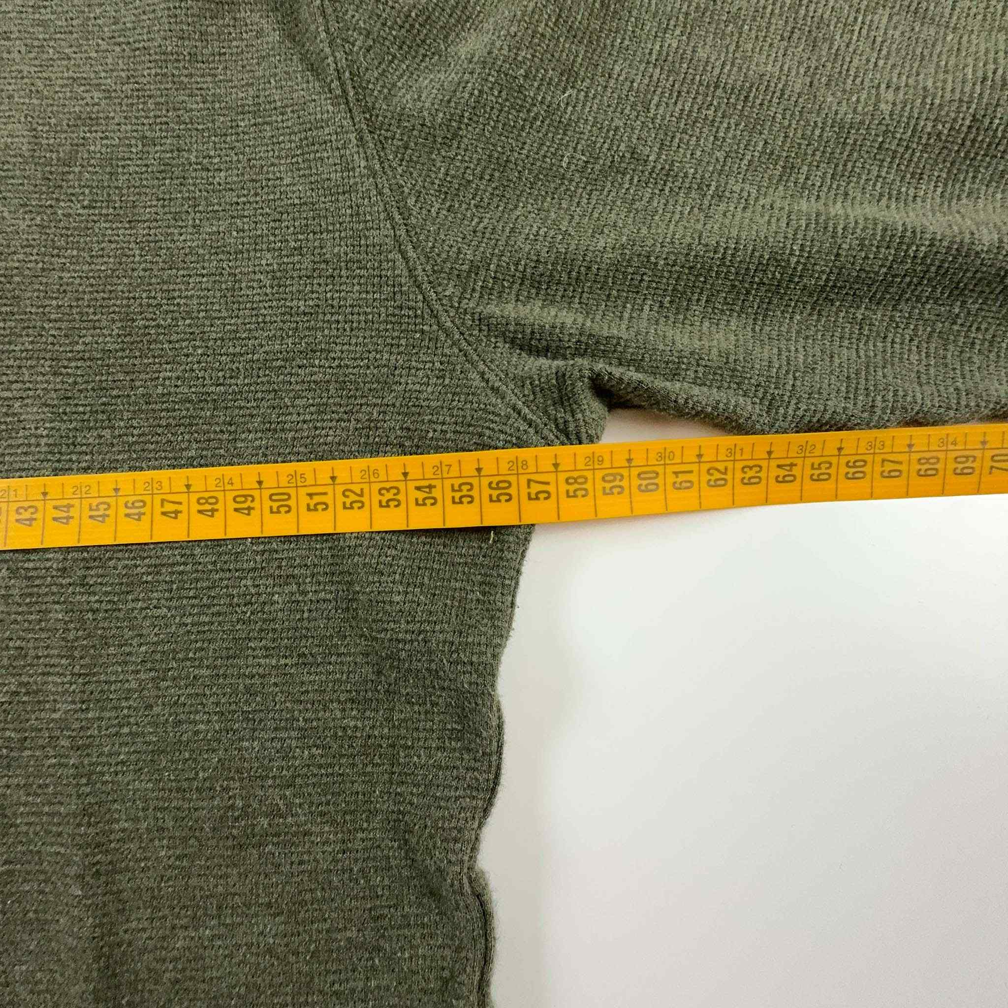 Maglione Ralph Lauren verde leggero a girocollo tinta unita - Taglia L/XL uomo