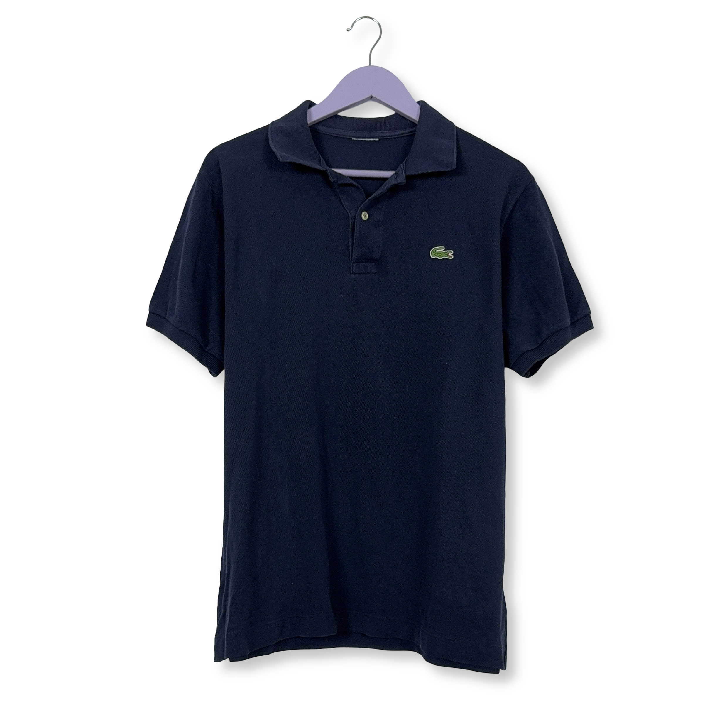 Polo Lacoste blu scura a tinta unita - Taglia L uomo