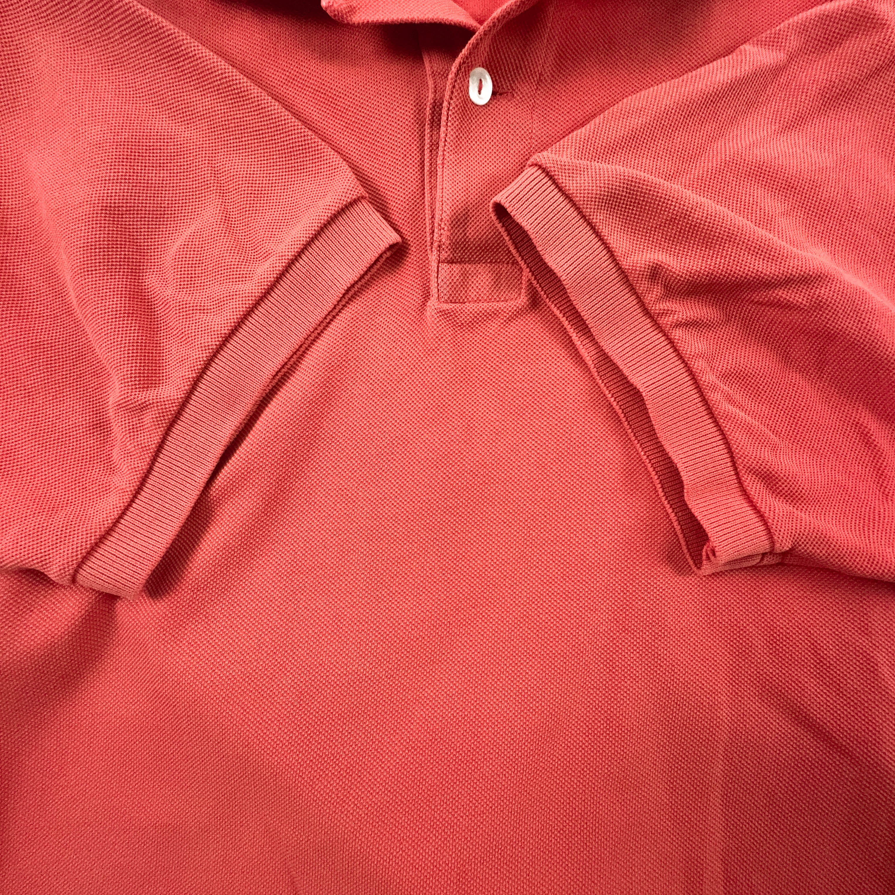 Polo Lacoste arancione a tinta unita - Taglia 6 uomo