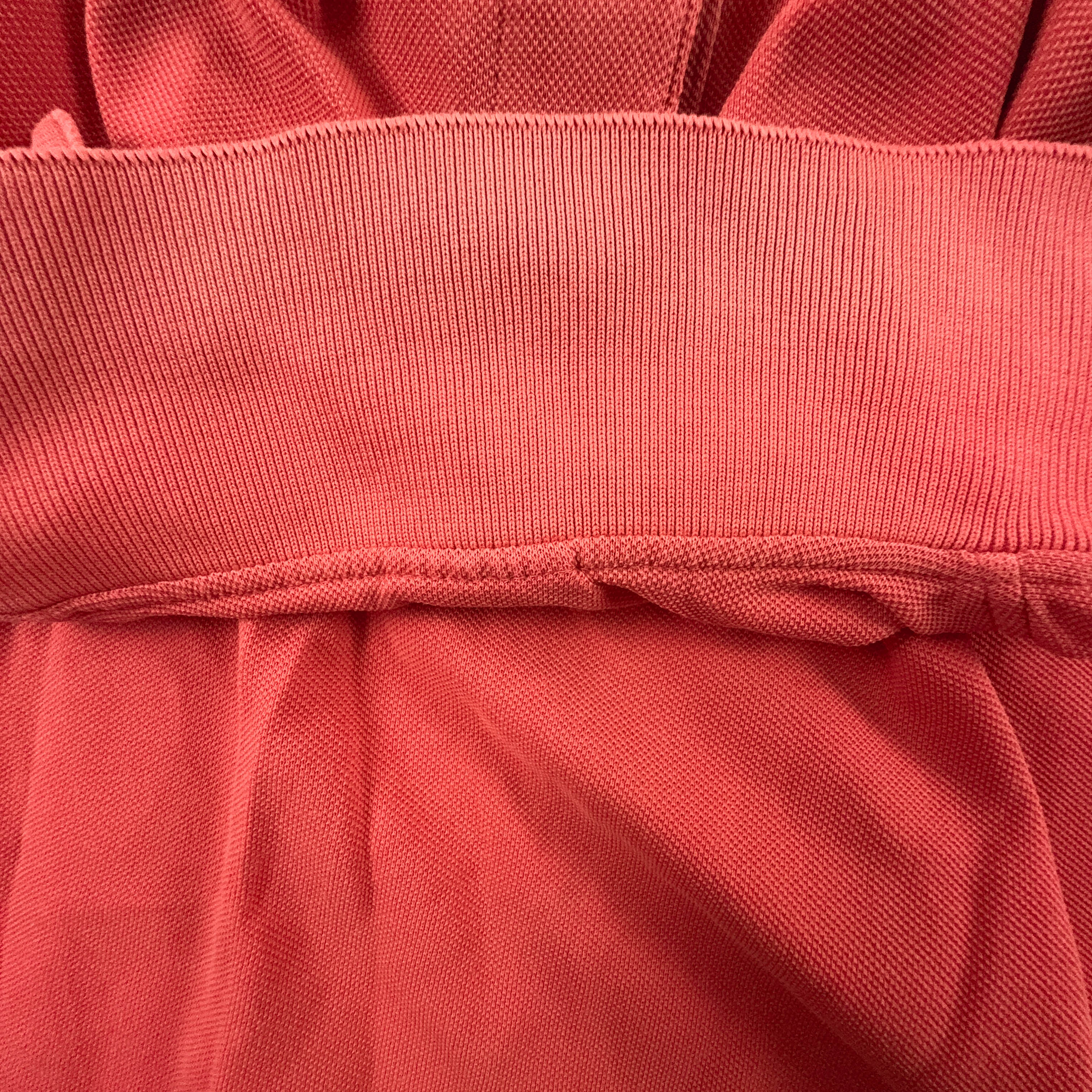 Polo Lacoste arancione a tinta unita - Taglia 6 uomo