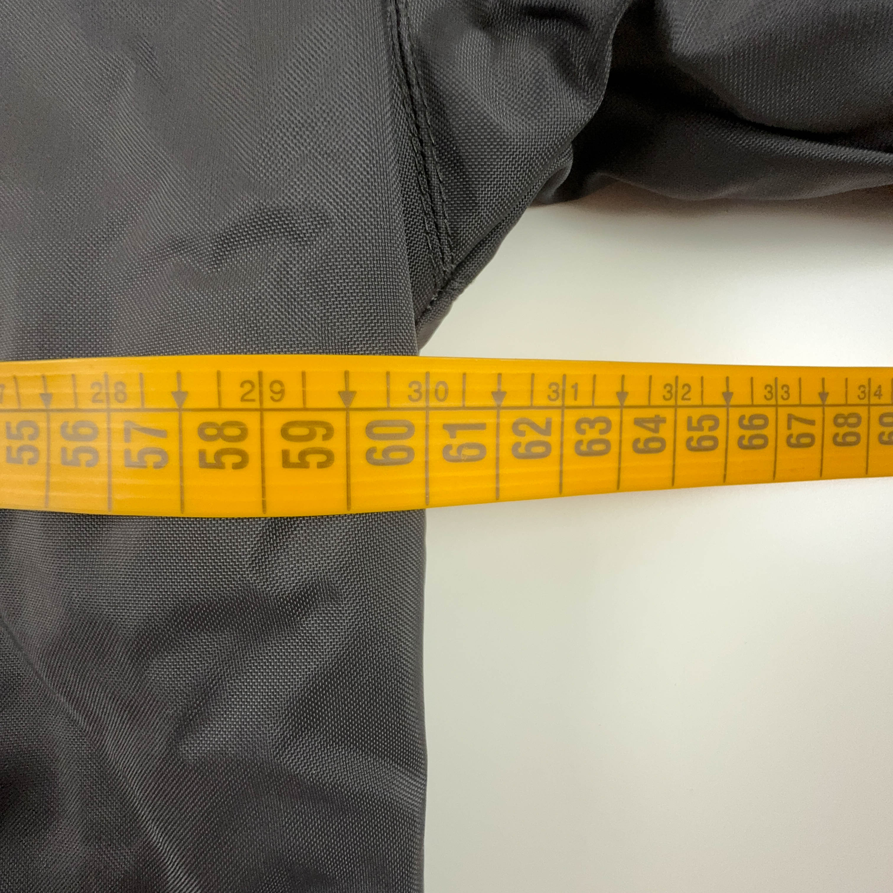 Giacca a vento Adidas Vintage grigio con zip anni 90 - Taglia D4 F168 uomo