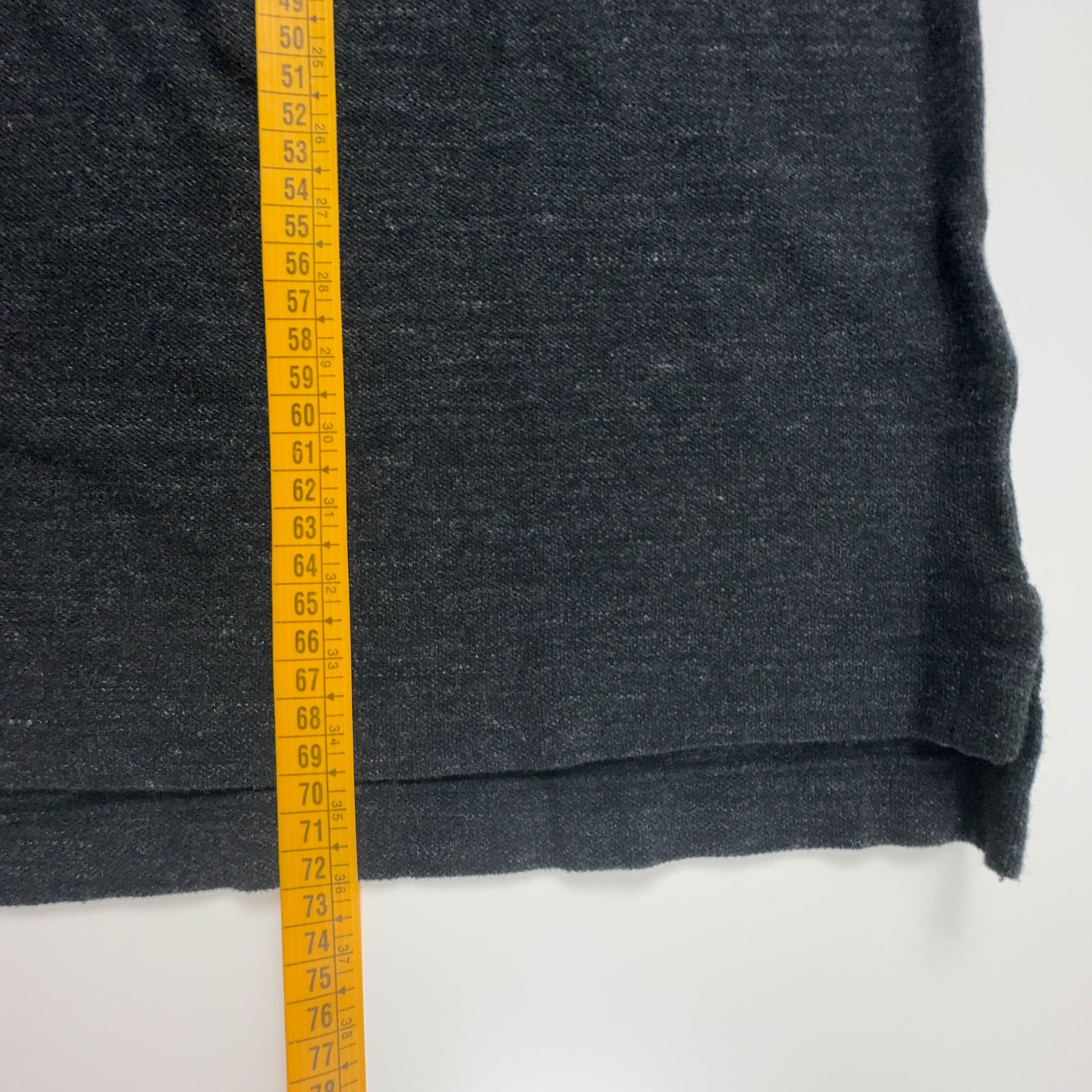 Polo Ralph Lauren grigia scura a tinta unita in cotone classic fit - Taglia L uomo