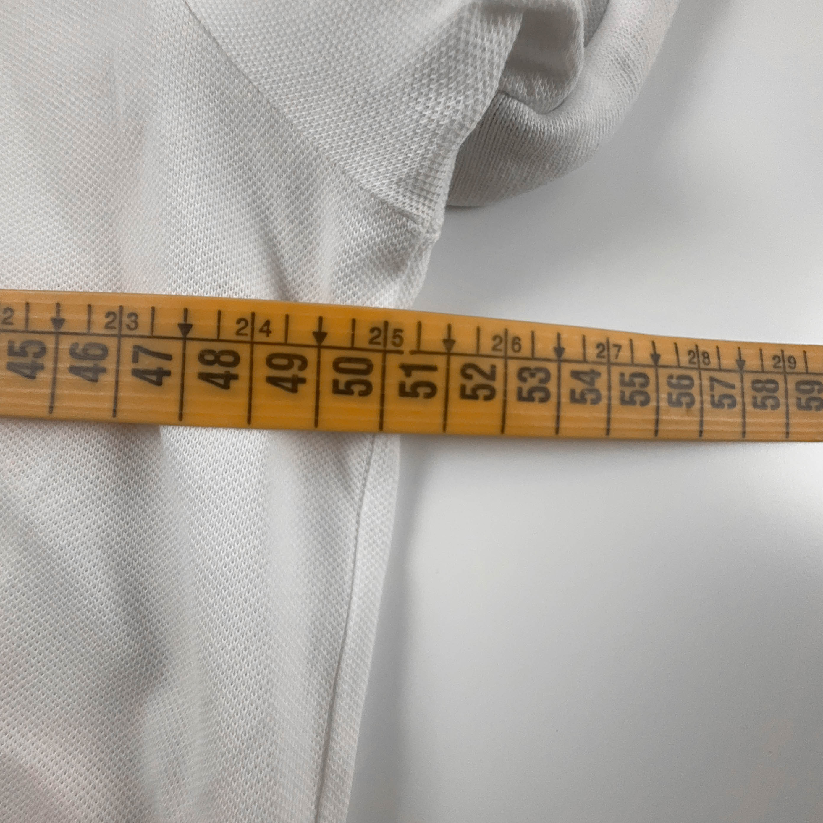 Polo Colmar bianca a tinta unita in cotone - Taglia L uomo