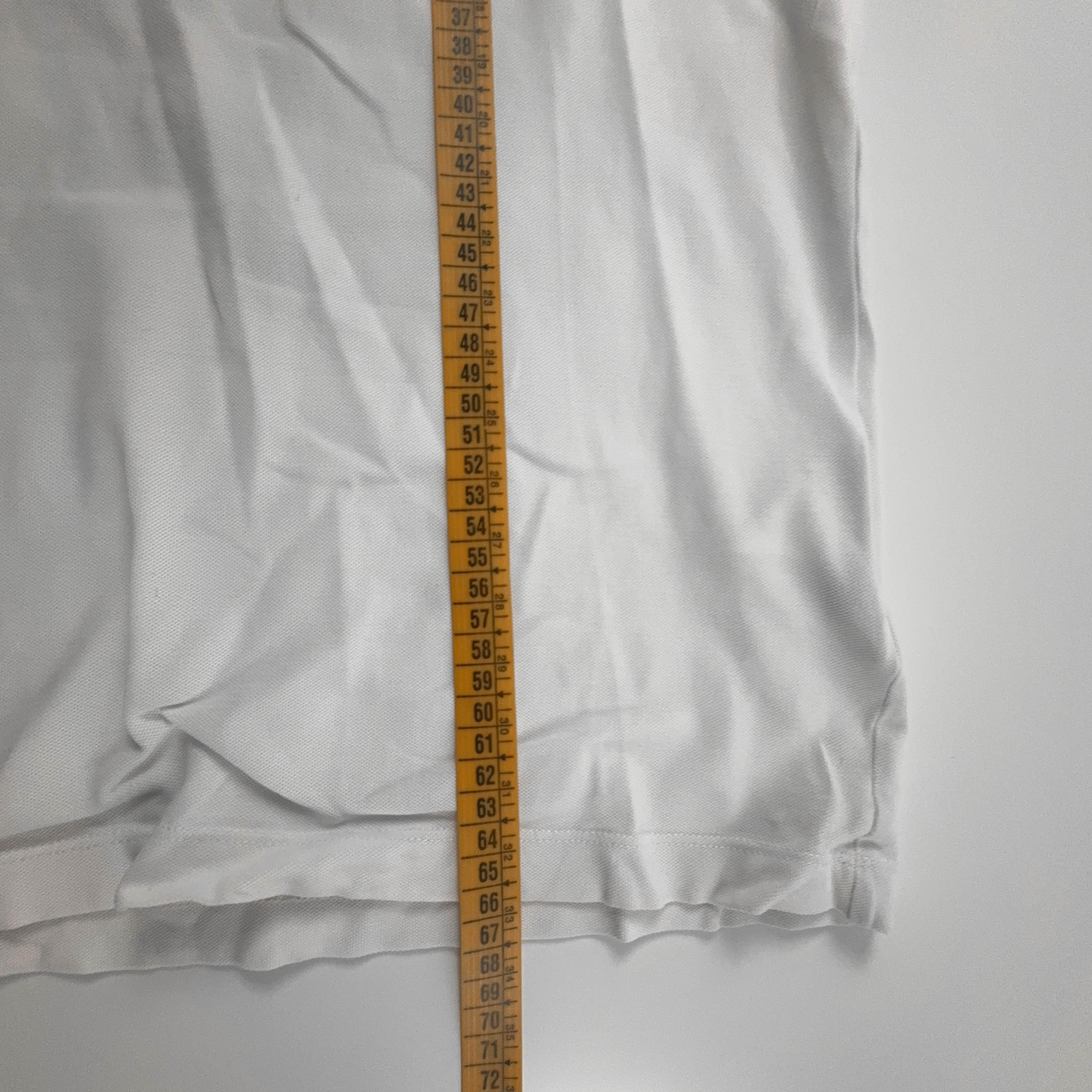 Polo Colmar bianca a tinta unita in cotone - Taglia L uomo