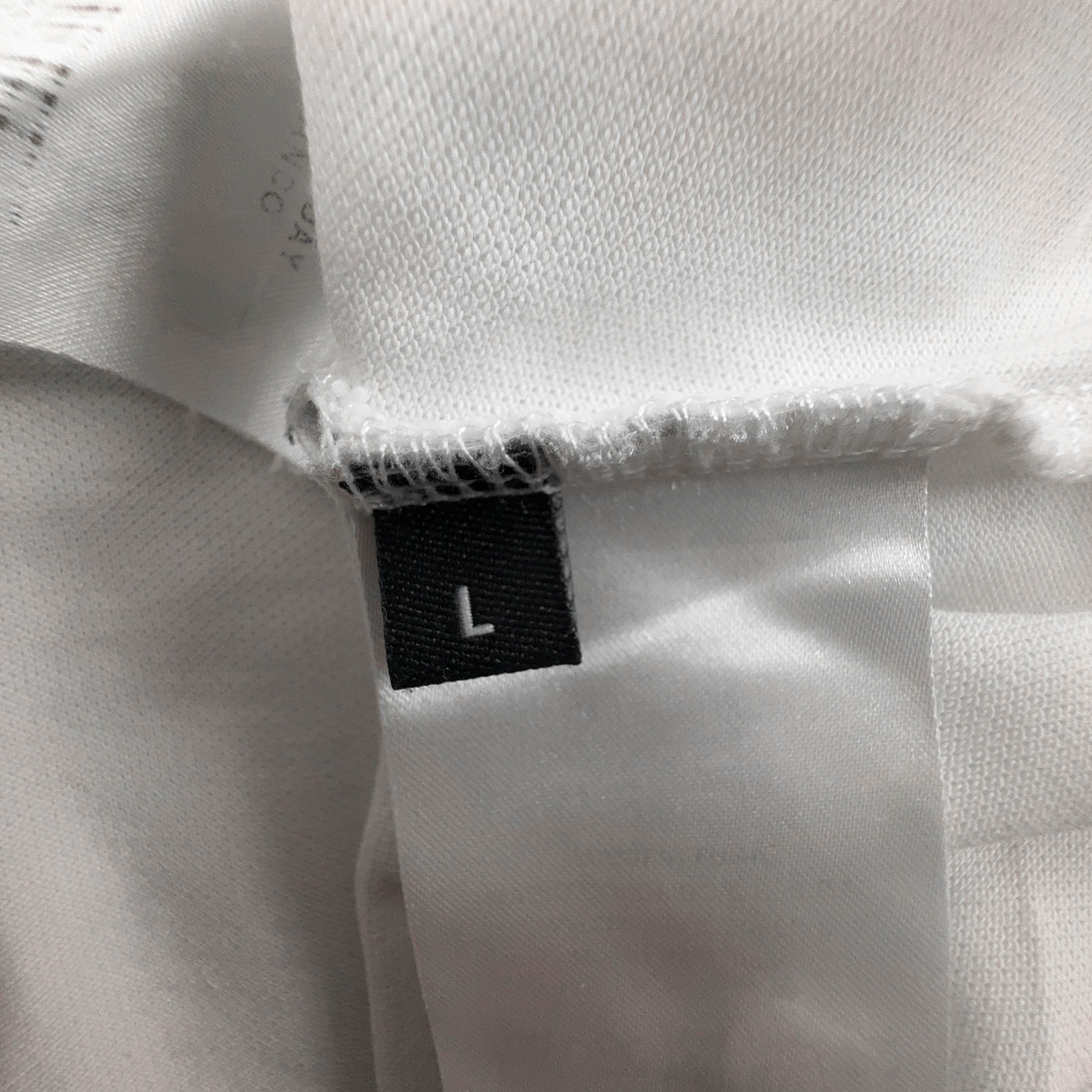 Polo Colmar bianca a tinta unita in cotone - Taglia L uomo